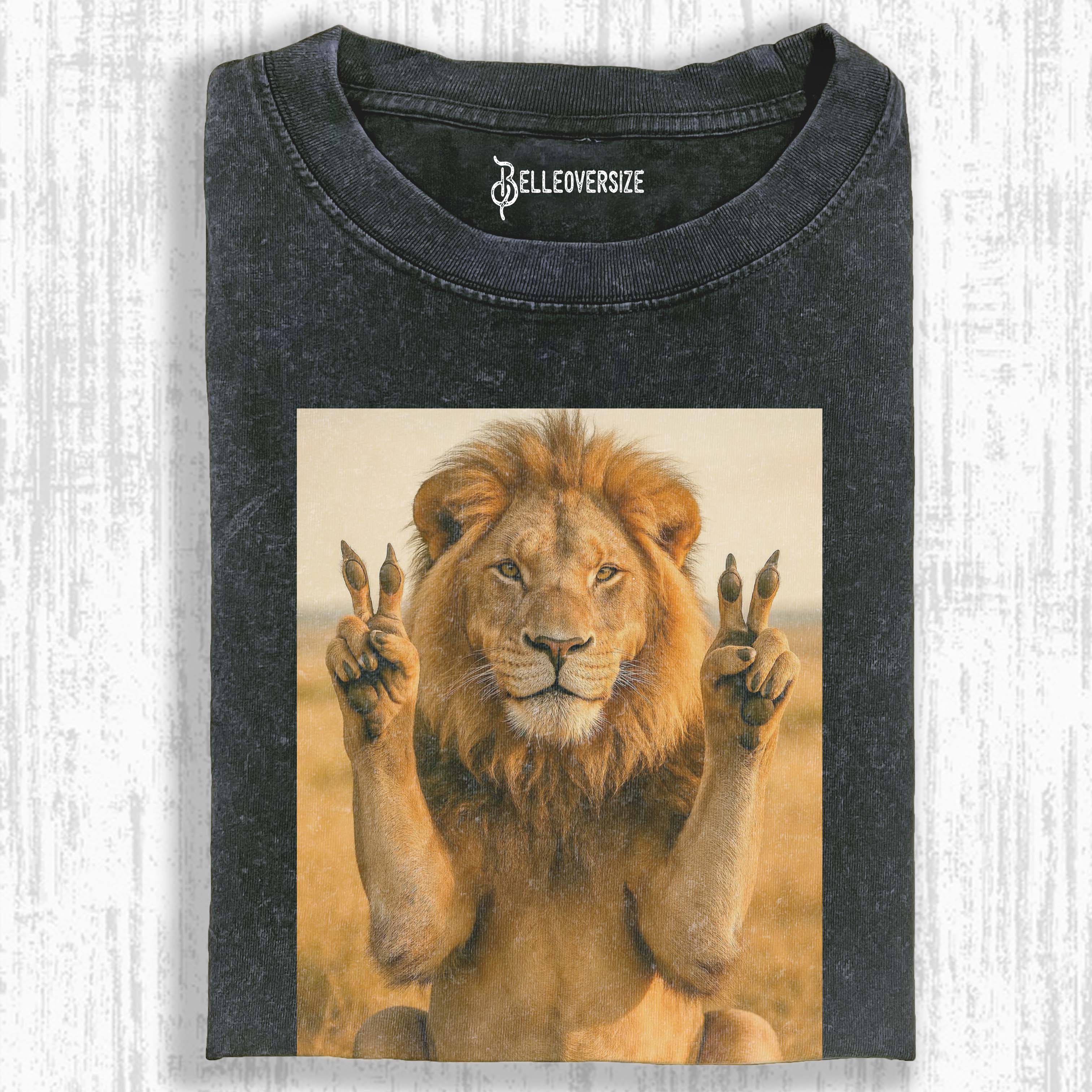 WACKY LION T-SHIRT