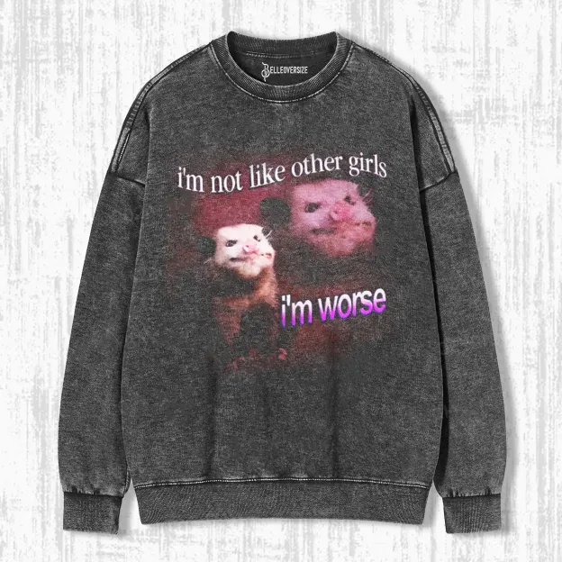 WACKY OPOSSUM SWEATSHIRTS