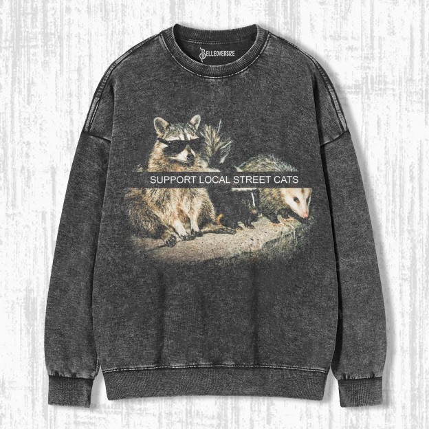 WACKY RACCOON SWEATSHIRTS