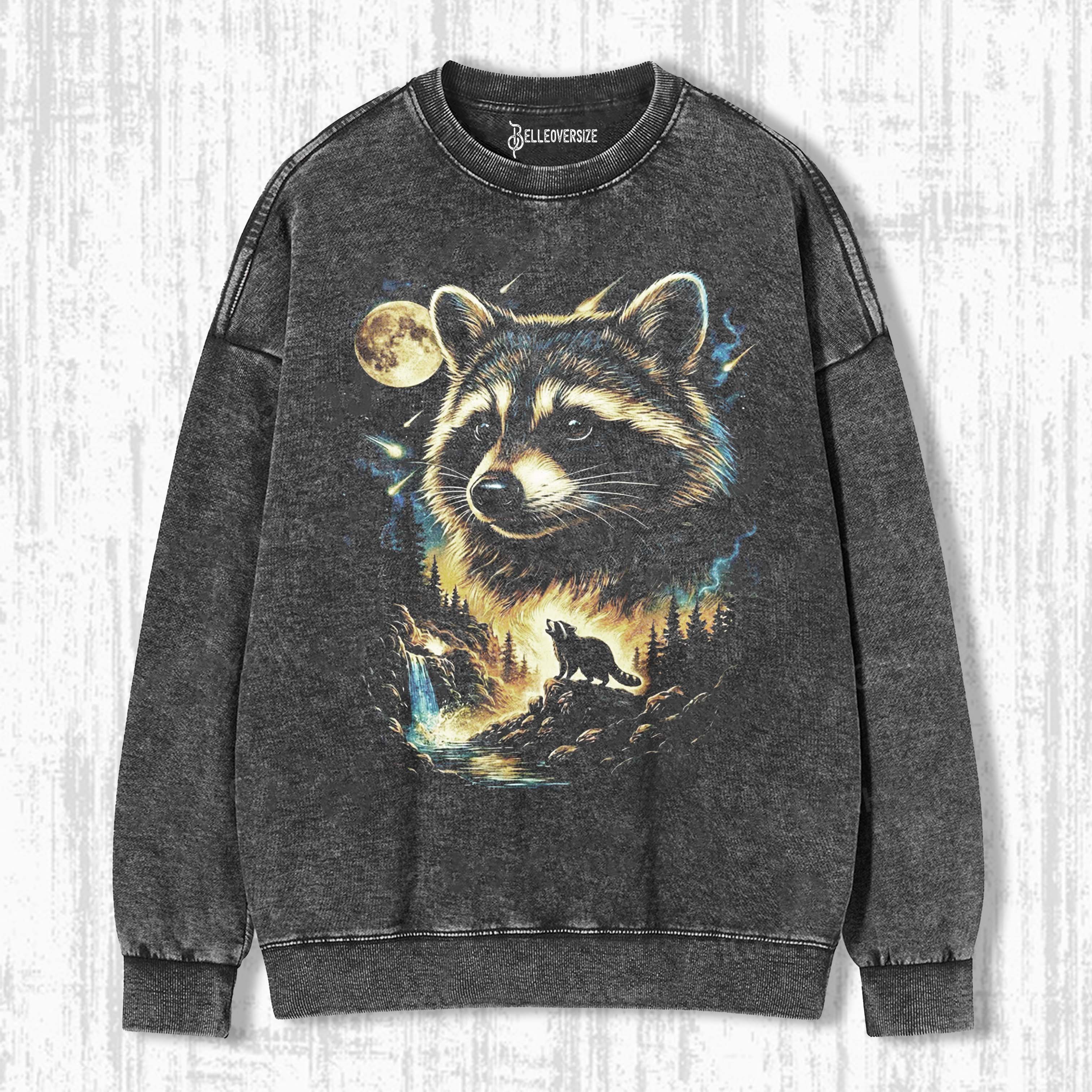 WACKY RACCOON SWEATSHIRTS