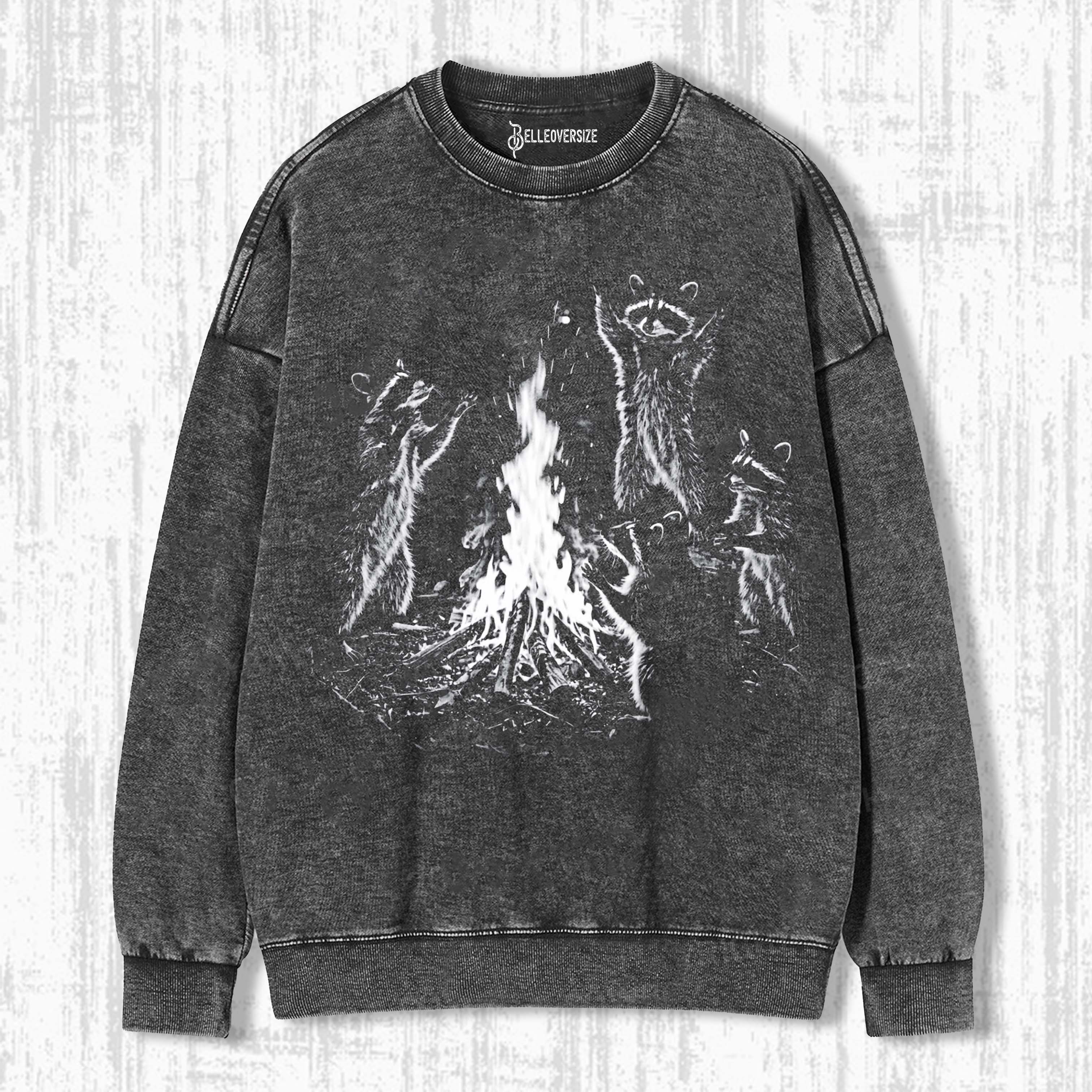 WACKY RACCOON SWEATSHIRTS