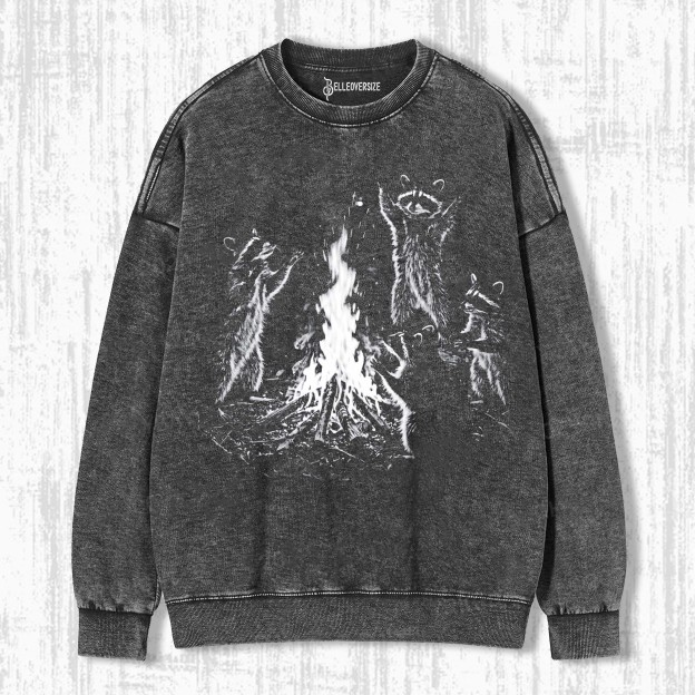 WACKY RACCOON SWEATSHIRTS