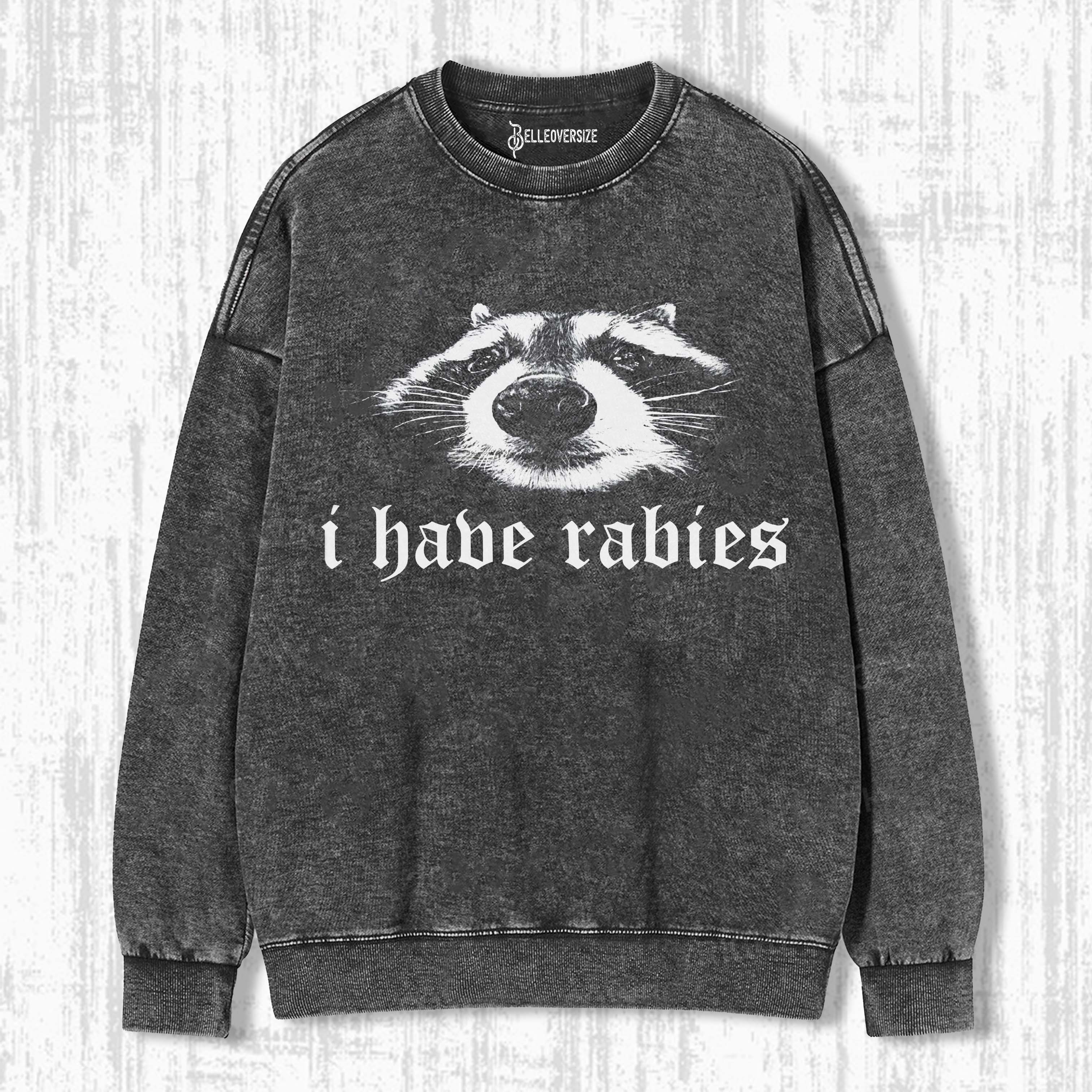 WACKY RACCOON SWEATSHIRTS