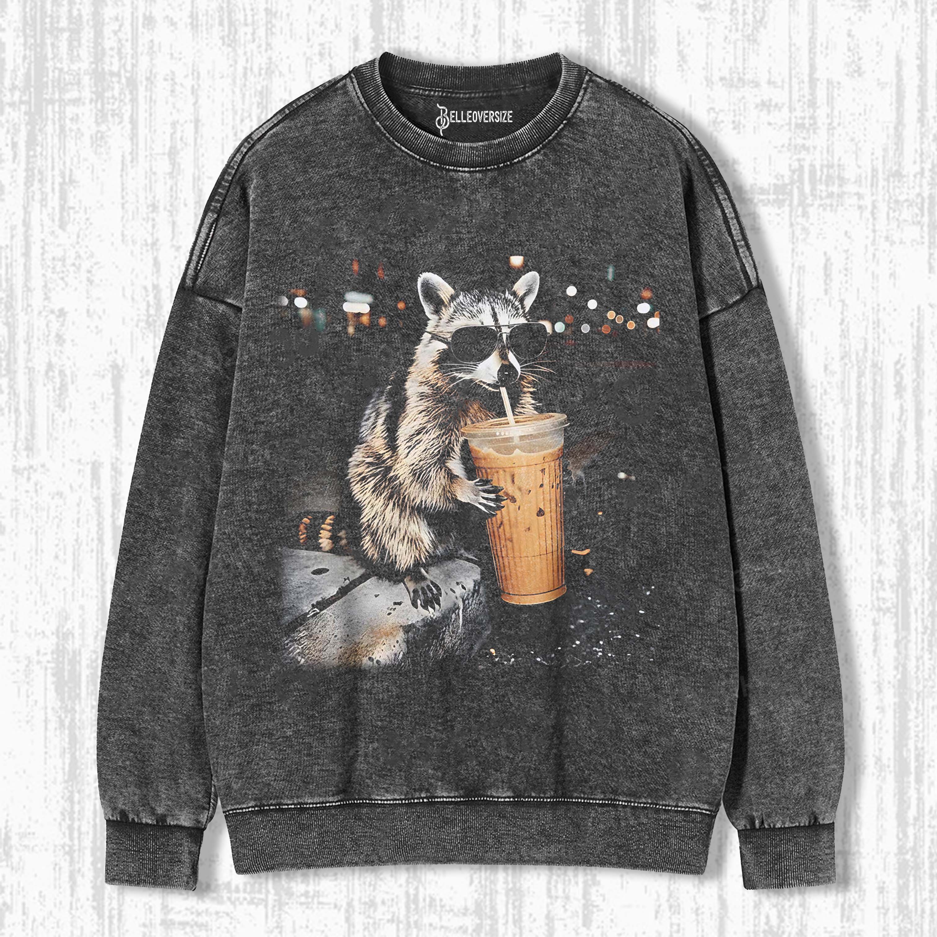 WACKY RACCOON SWEATSHIRTS