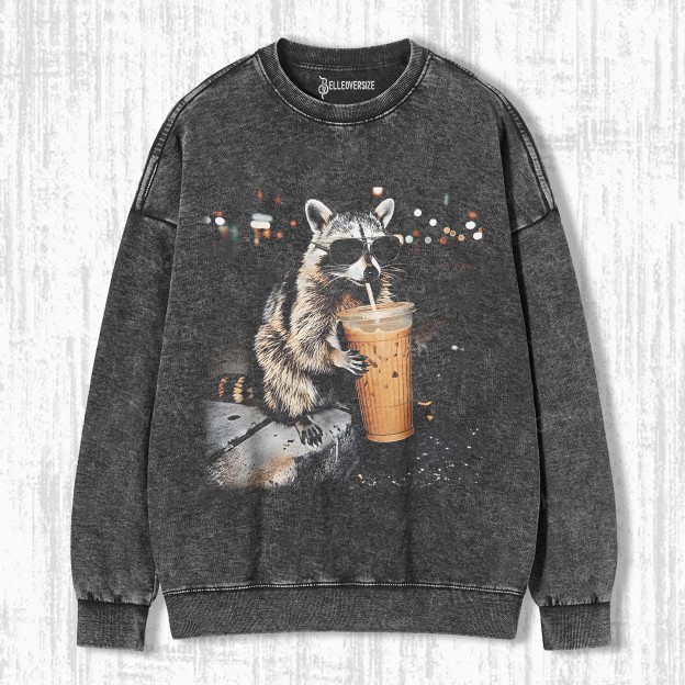 WACKY RACCOON SWEATSHIRTS