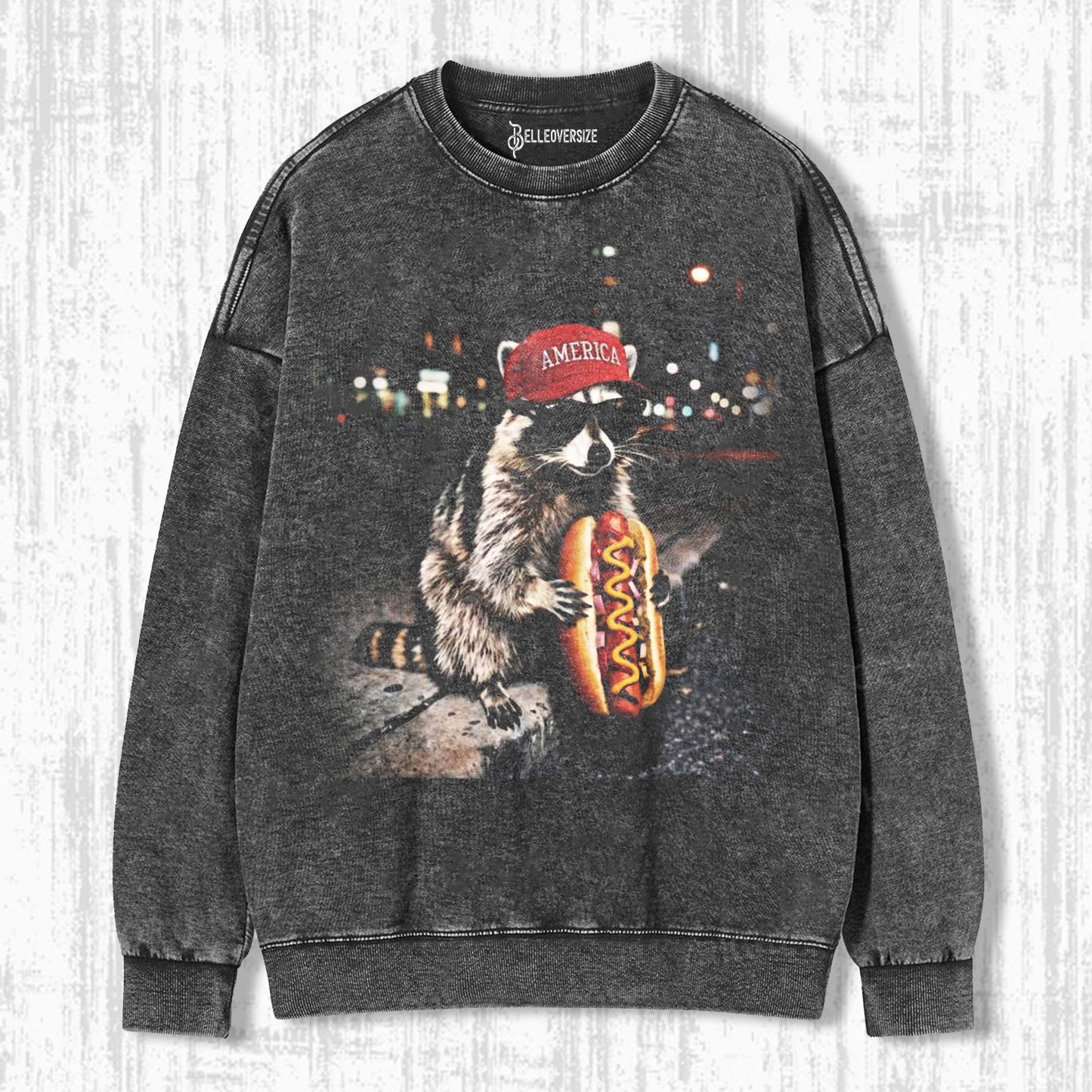 WACKY RACCOON SWEATSHIRTS