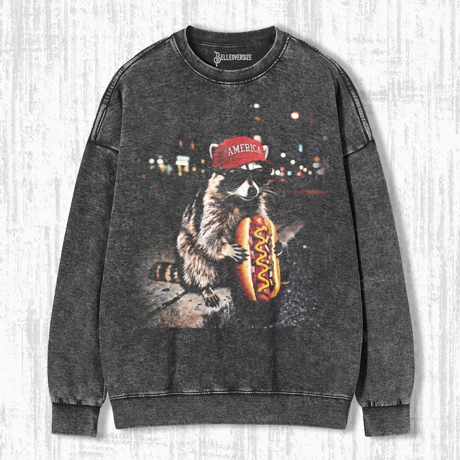 WACKY RACCOON SWEATSHIRTS