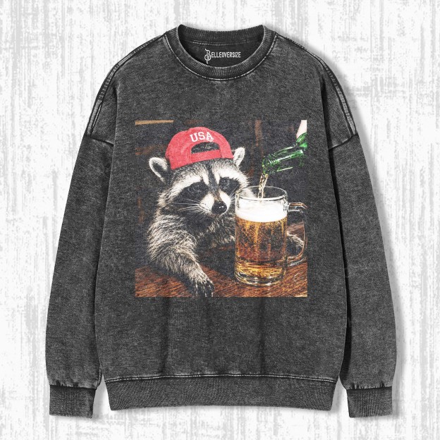WACKY RACCOON SWEATSHIRTS
