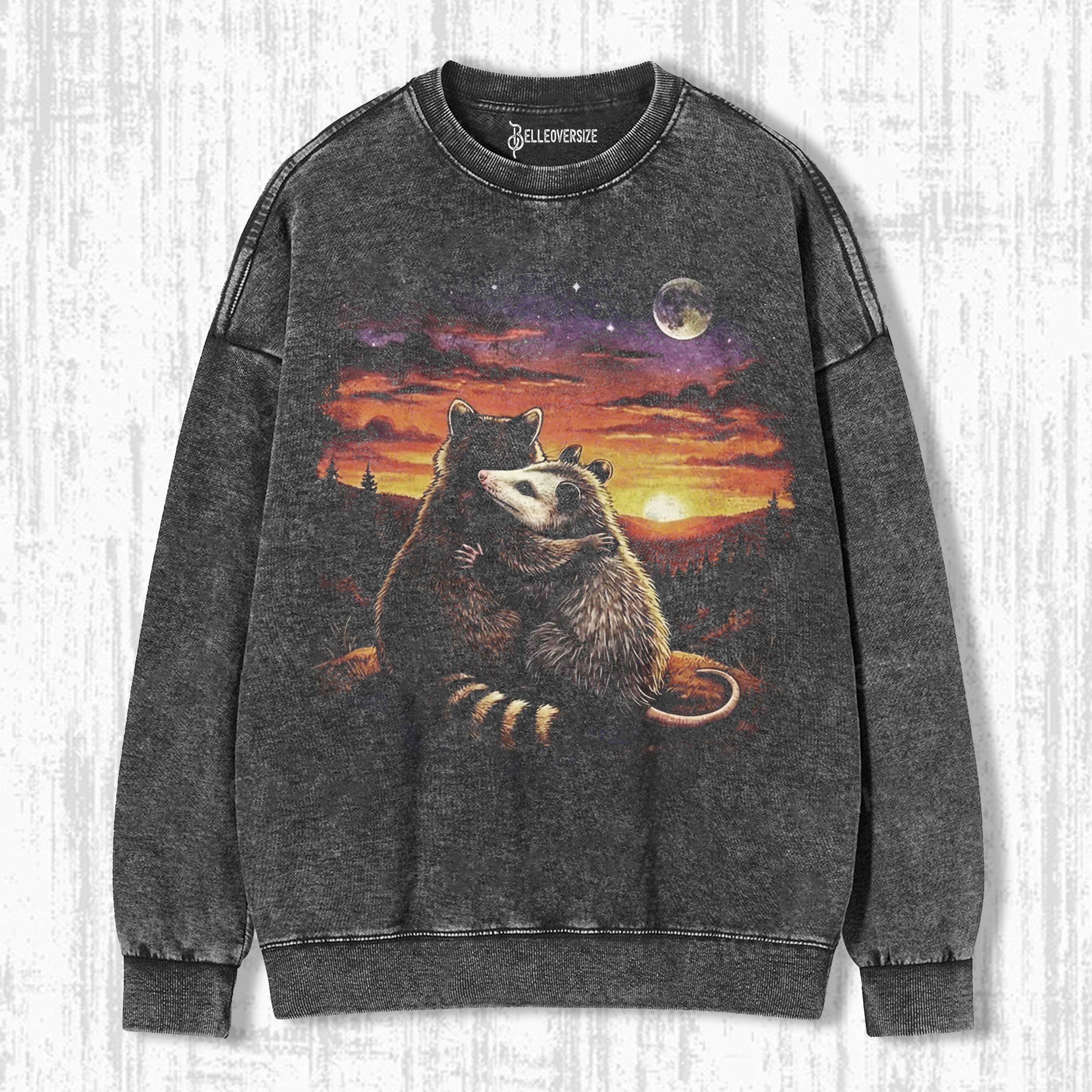 WACKY RACCOON SWEATSHIRTS