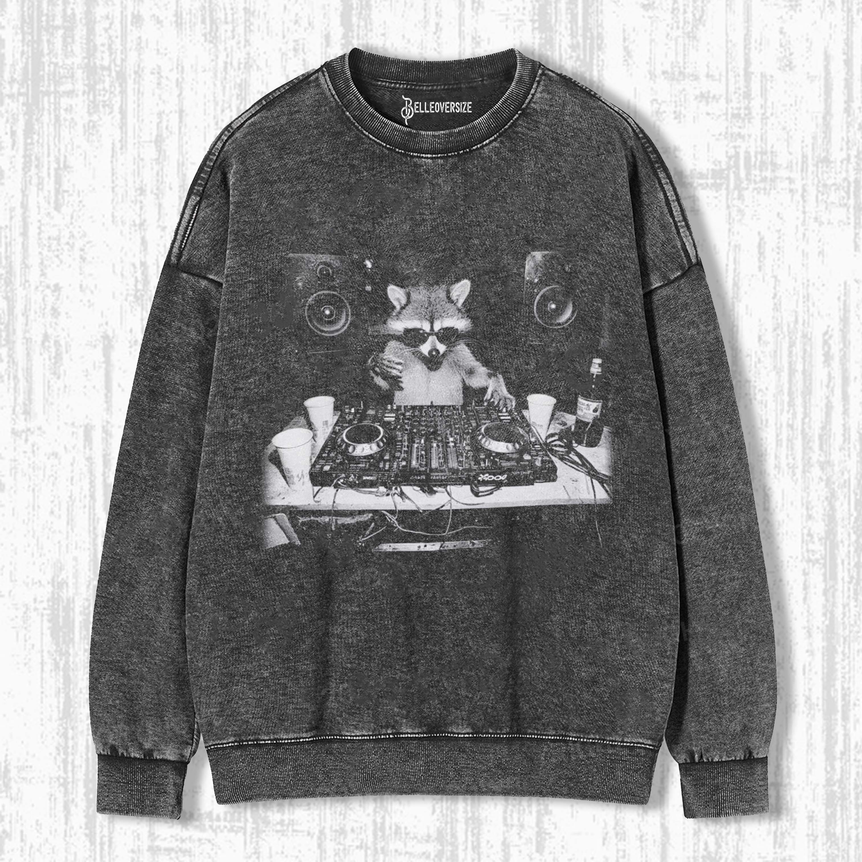 WACKY RACCOON SWEATSHIRTS