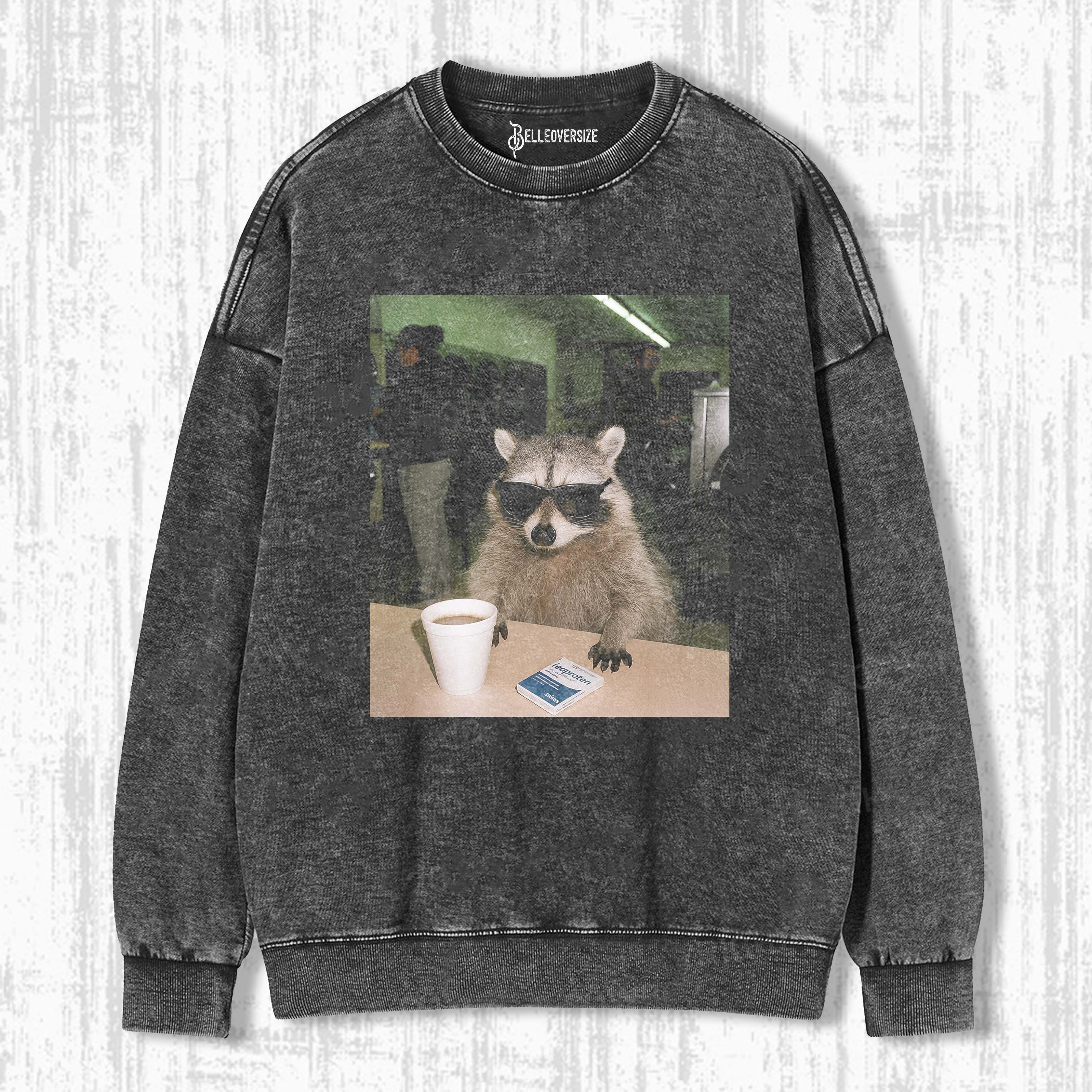 WACKY RACCOON SWEATSHIRTS