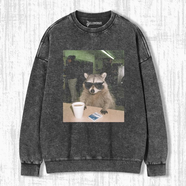 WACKY RACCOON SWEATSHIRTS