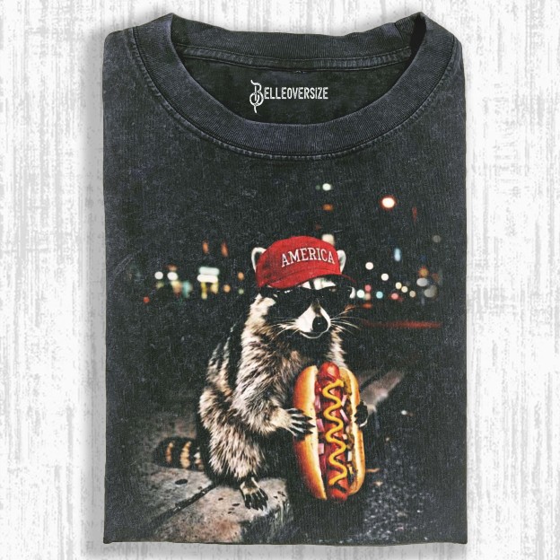 WACKY RACCOON T-SHIRT