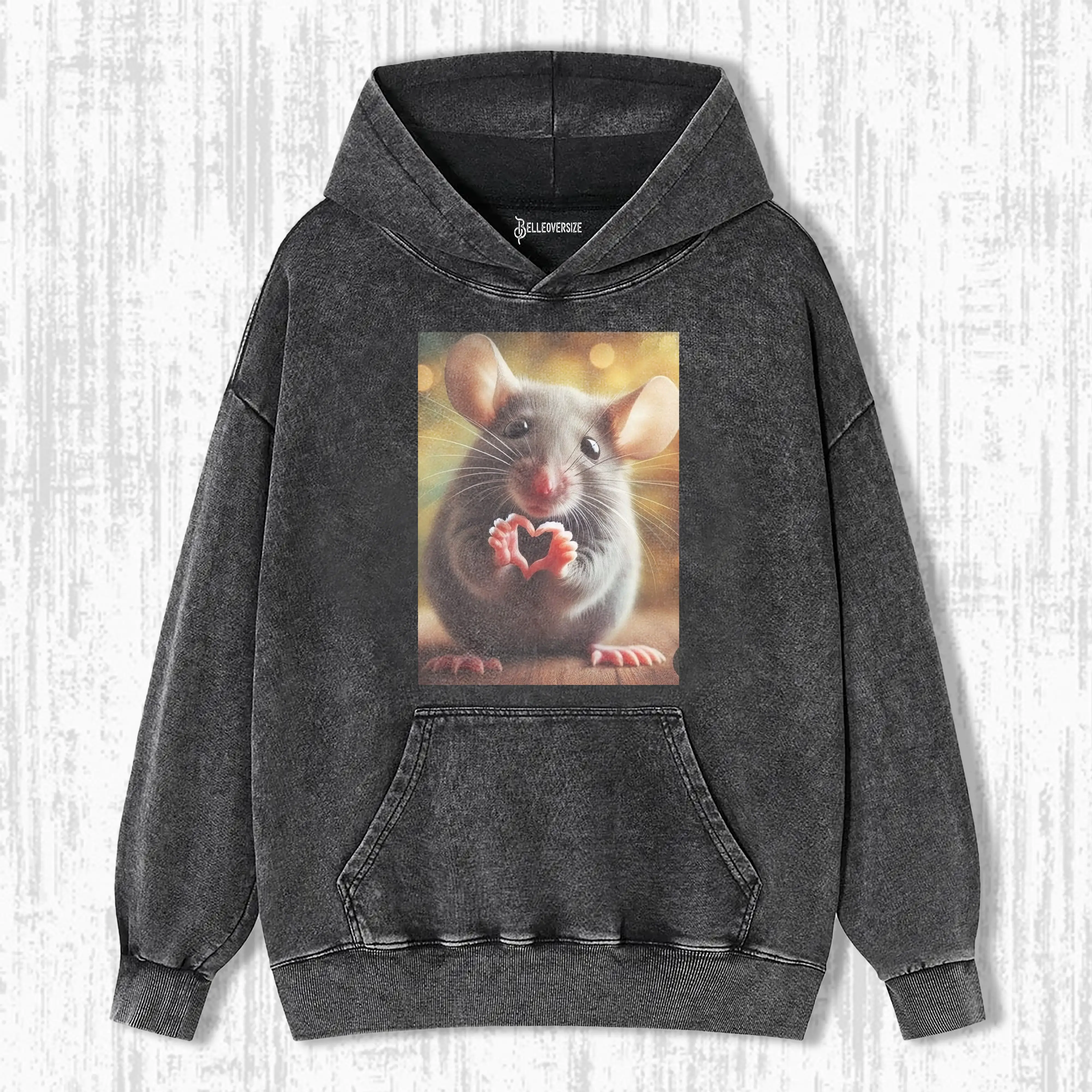 WACKY  RAT  HOODIE
