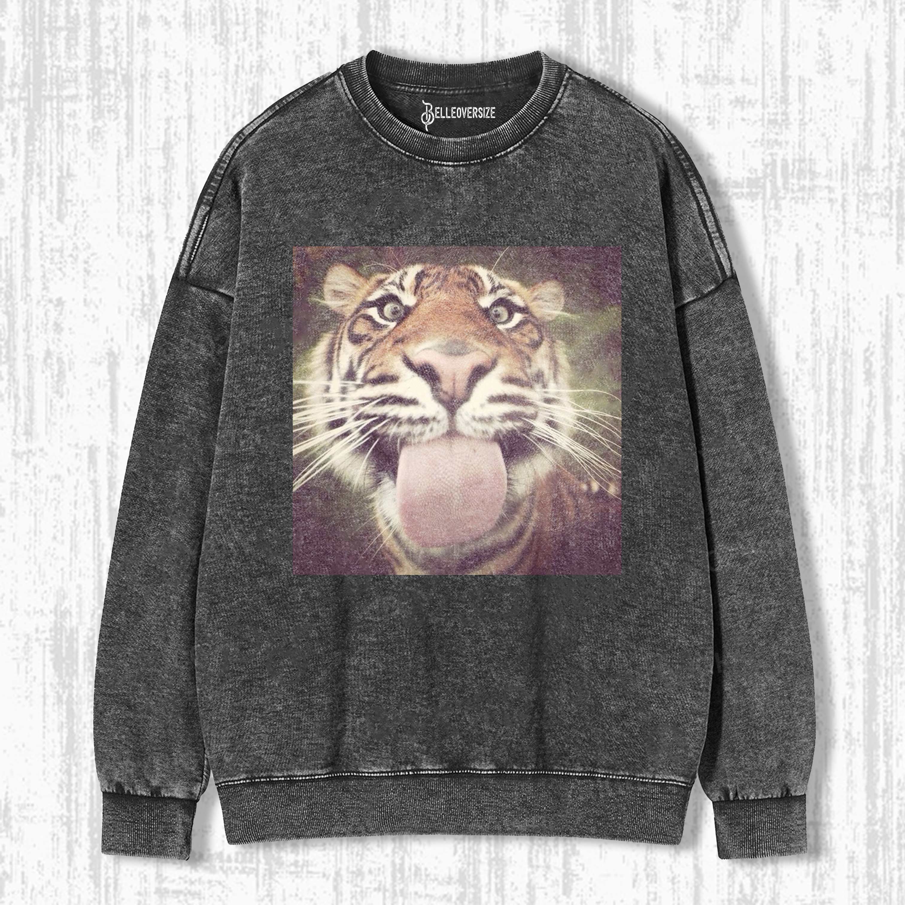 WACKY TIGER SWEATSHIRT