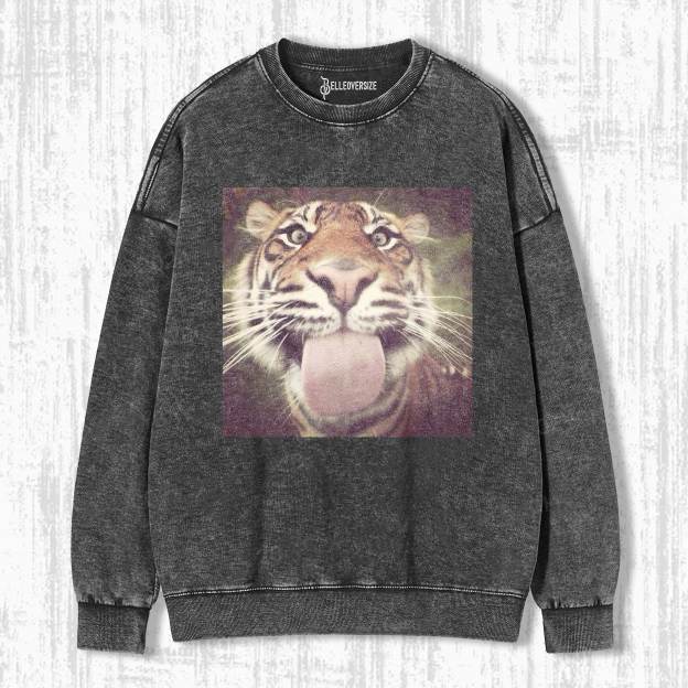 WACKY TIGER SWEATSHIRT