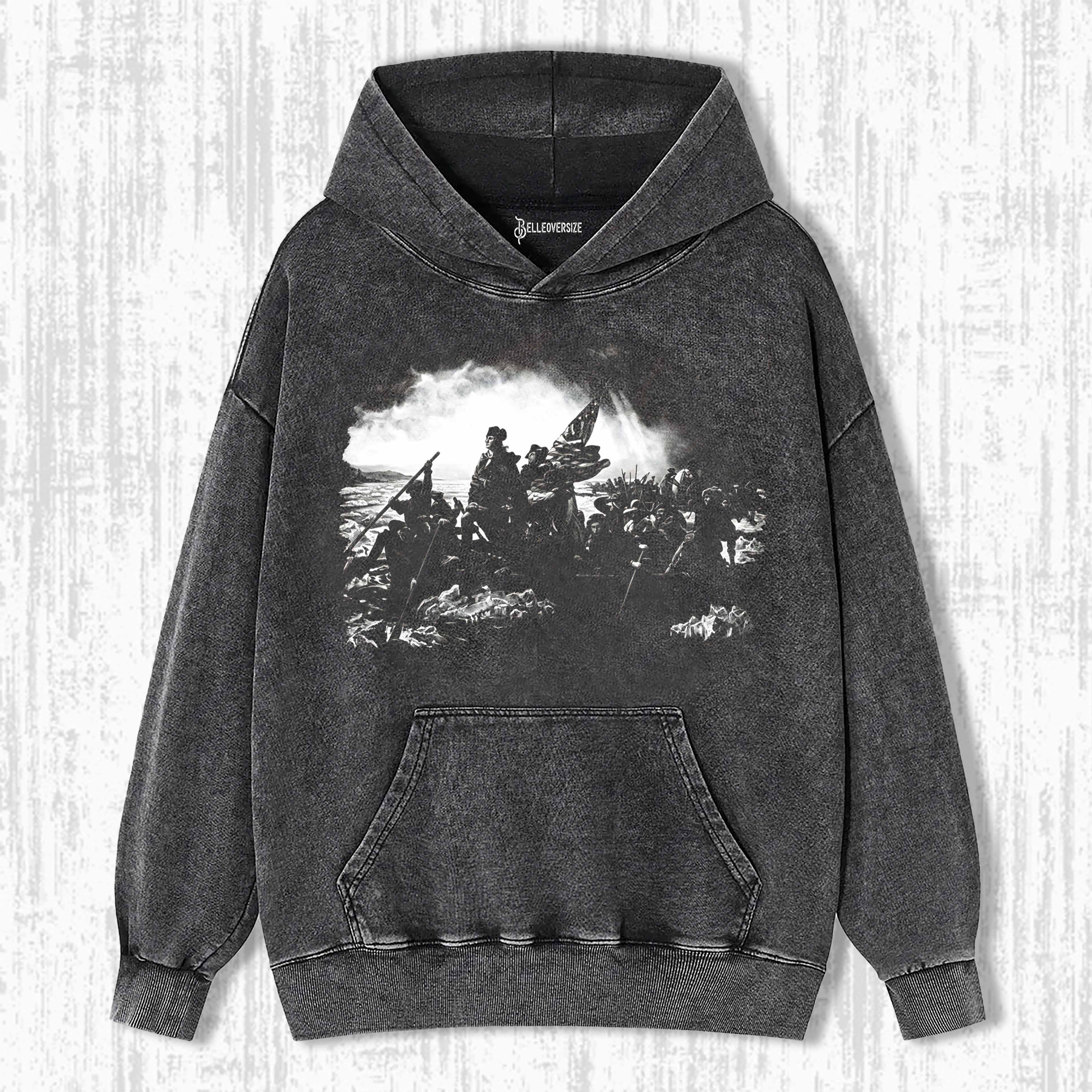 WASHINGTON CROSSING DELAWARE HOODIE