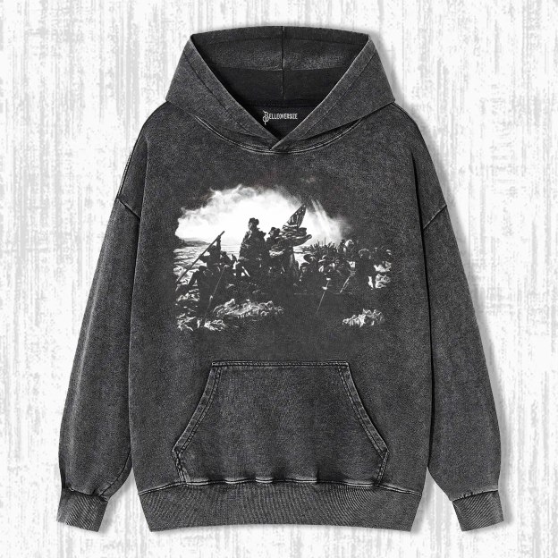 WASHINGTON CROSSING DELAWARE HOODIE