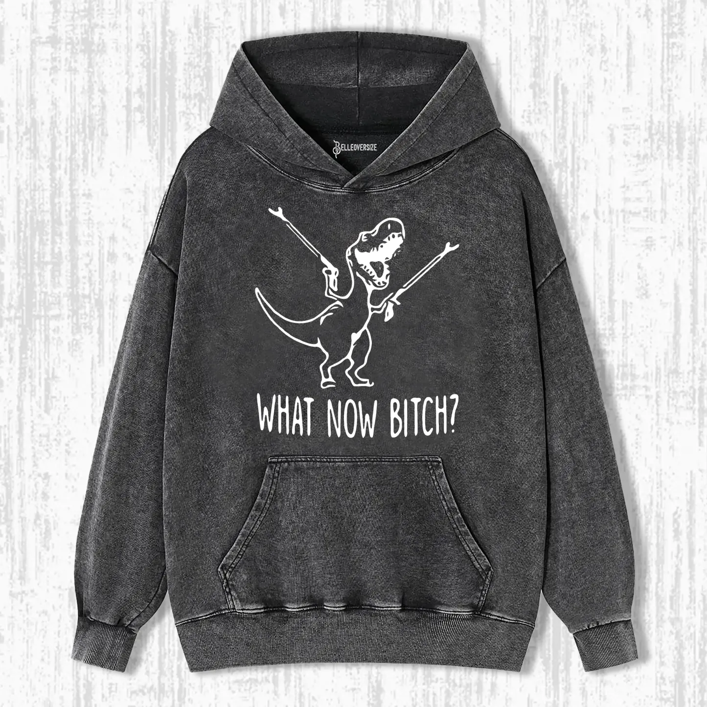 WHAT NOW BITCH HOODIE