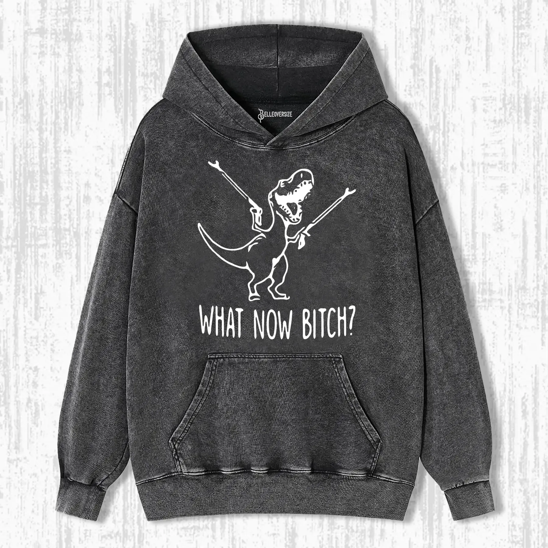 WHAT NOW BITCH HOODIE