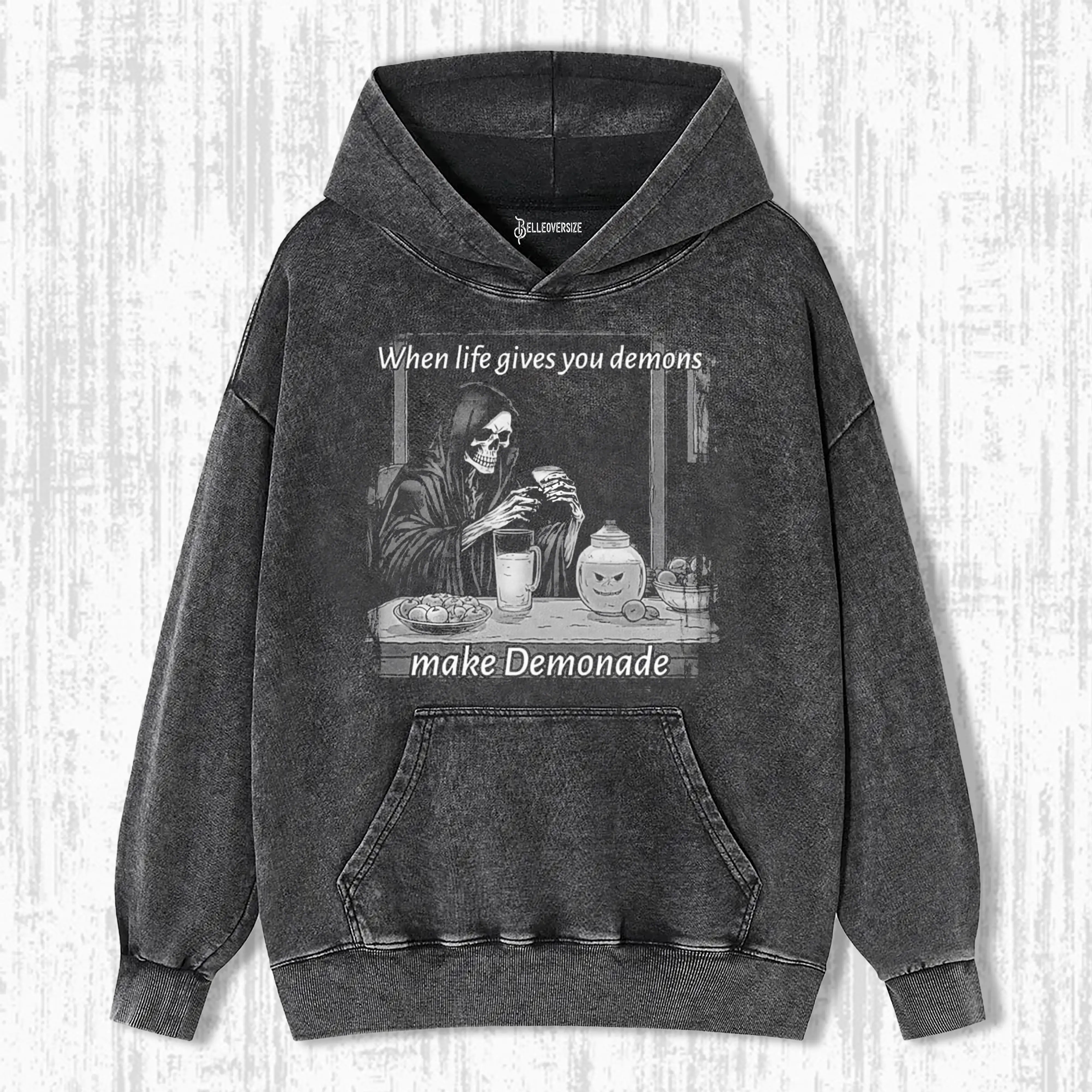 WHEN LIFE GIVES YOU DEMONS MAKE DEMONADA HOODIE