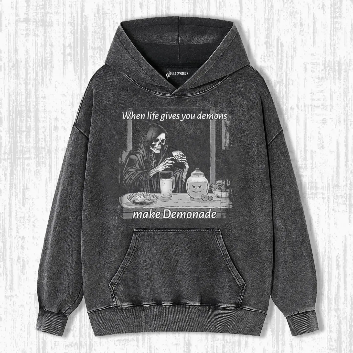WHEN LIFE GIVES YOU DEMONS MAKE DEMONADA HOODIE
