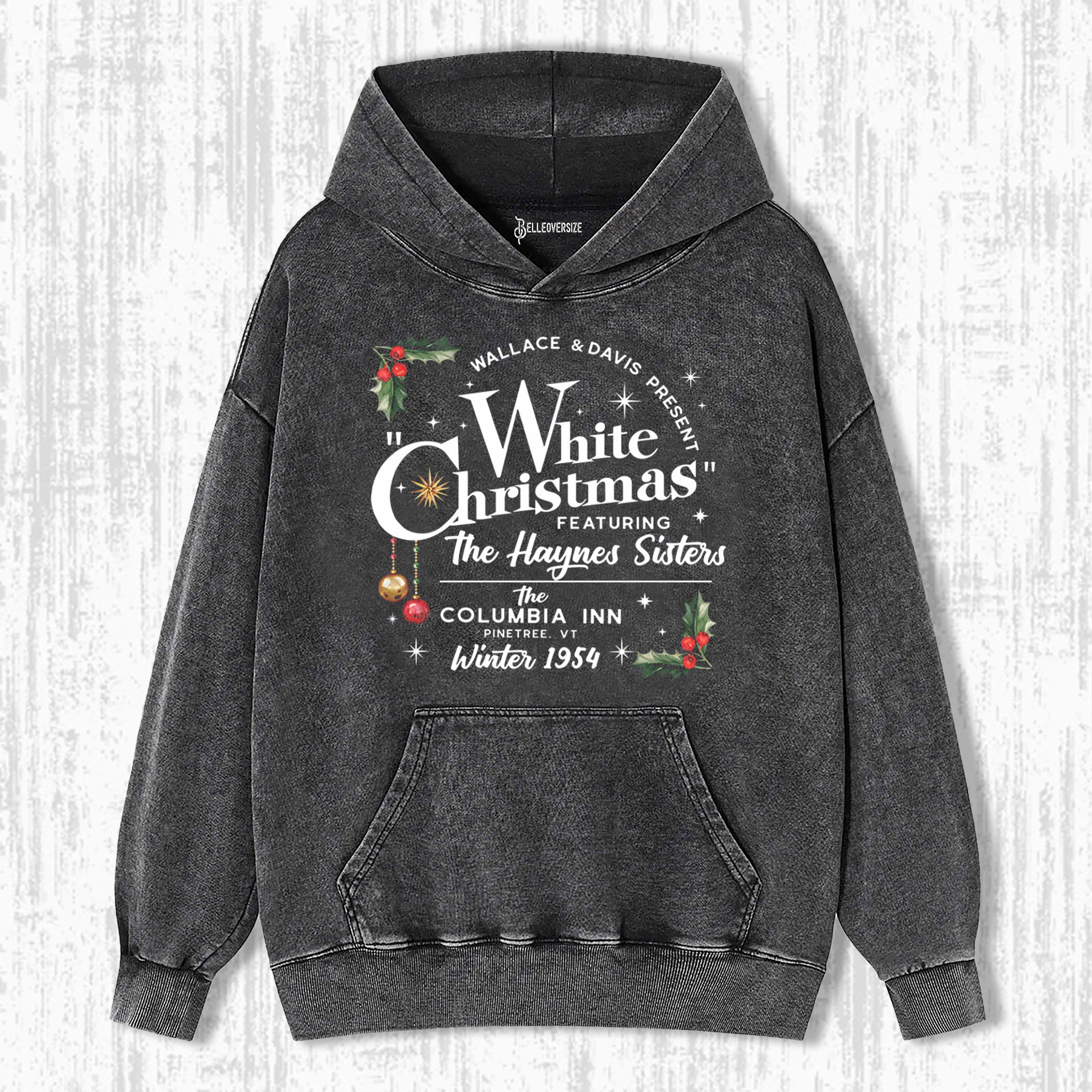 WHITE CHRISTMAS MOVIE HOODIE