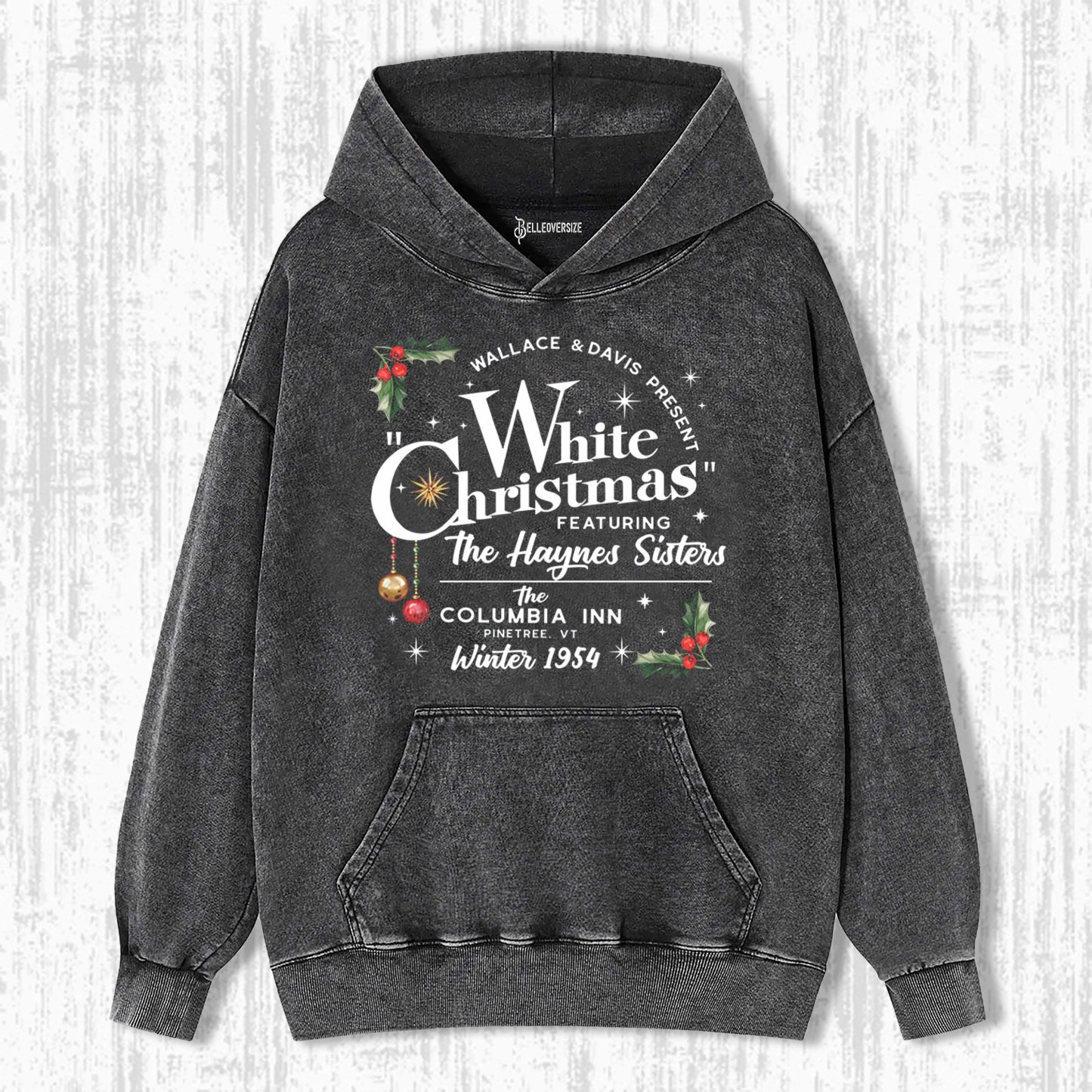 WHITE CHRISTMAS MOVIE HOODIE