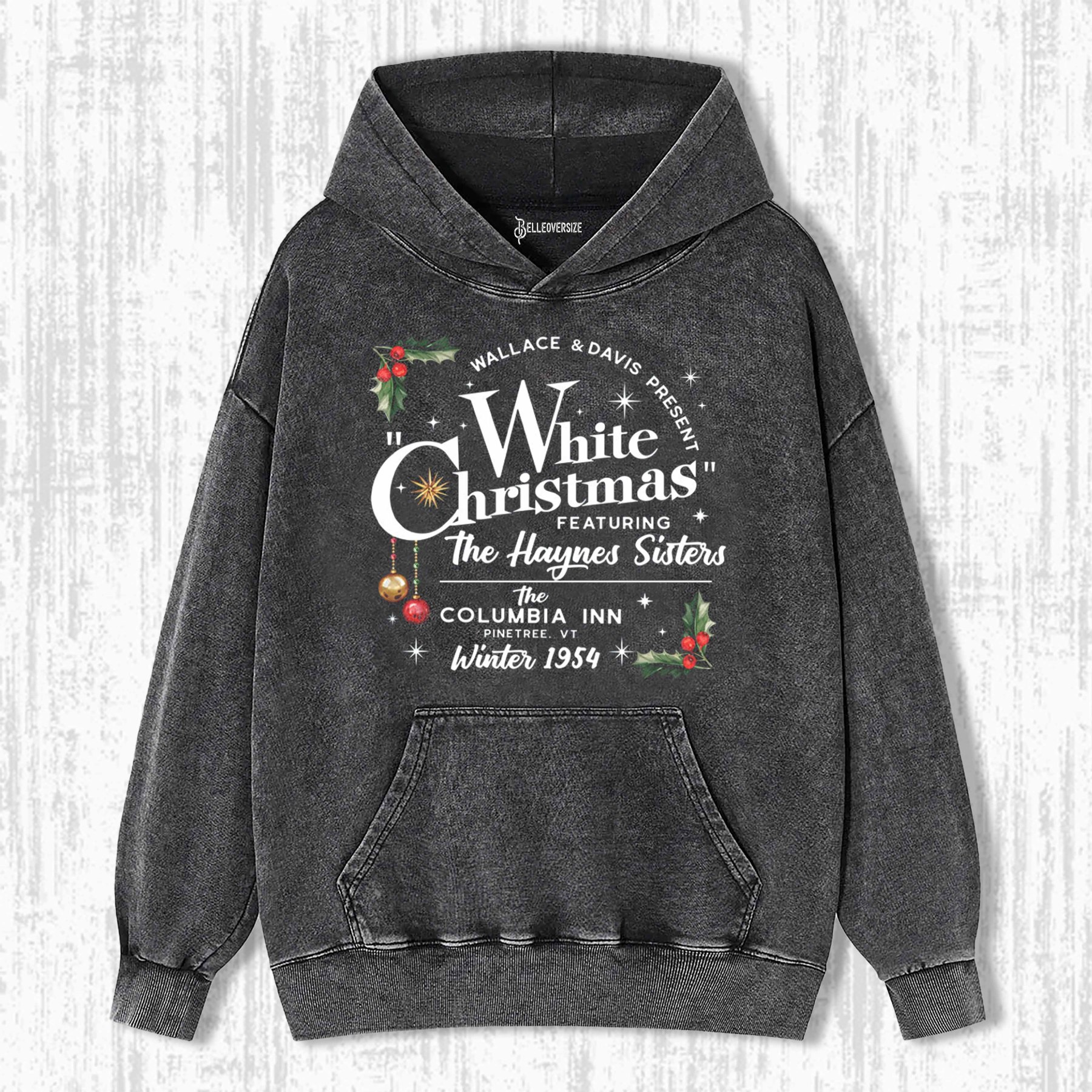 WHITE CHRISTMAS MOVIE HOODIE