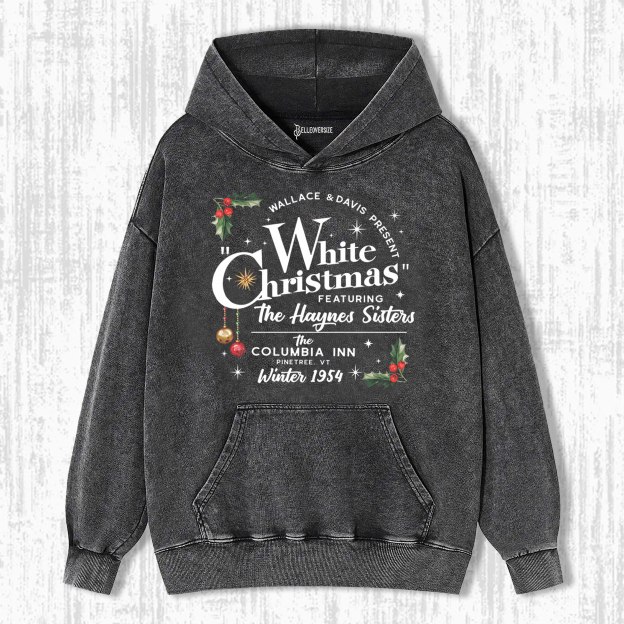 WHITE CHRISTMAS MOVIE HOODIE