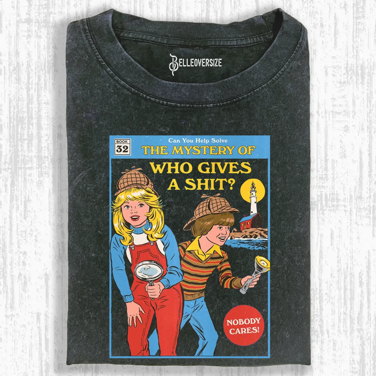 WHO GIVES A SHIT T-SHIRT