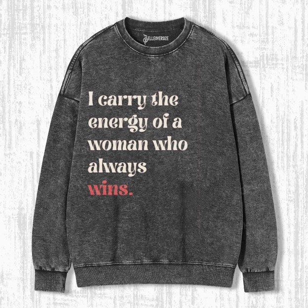 WINNING WOMAN VIBE SWEATSHIRTS