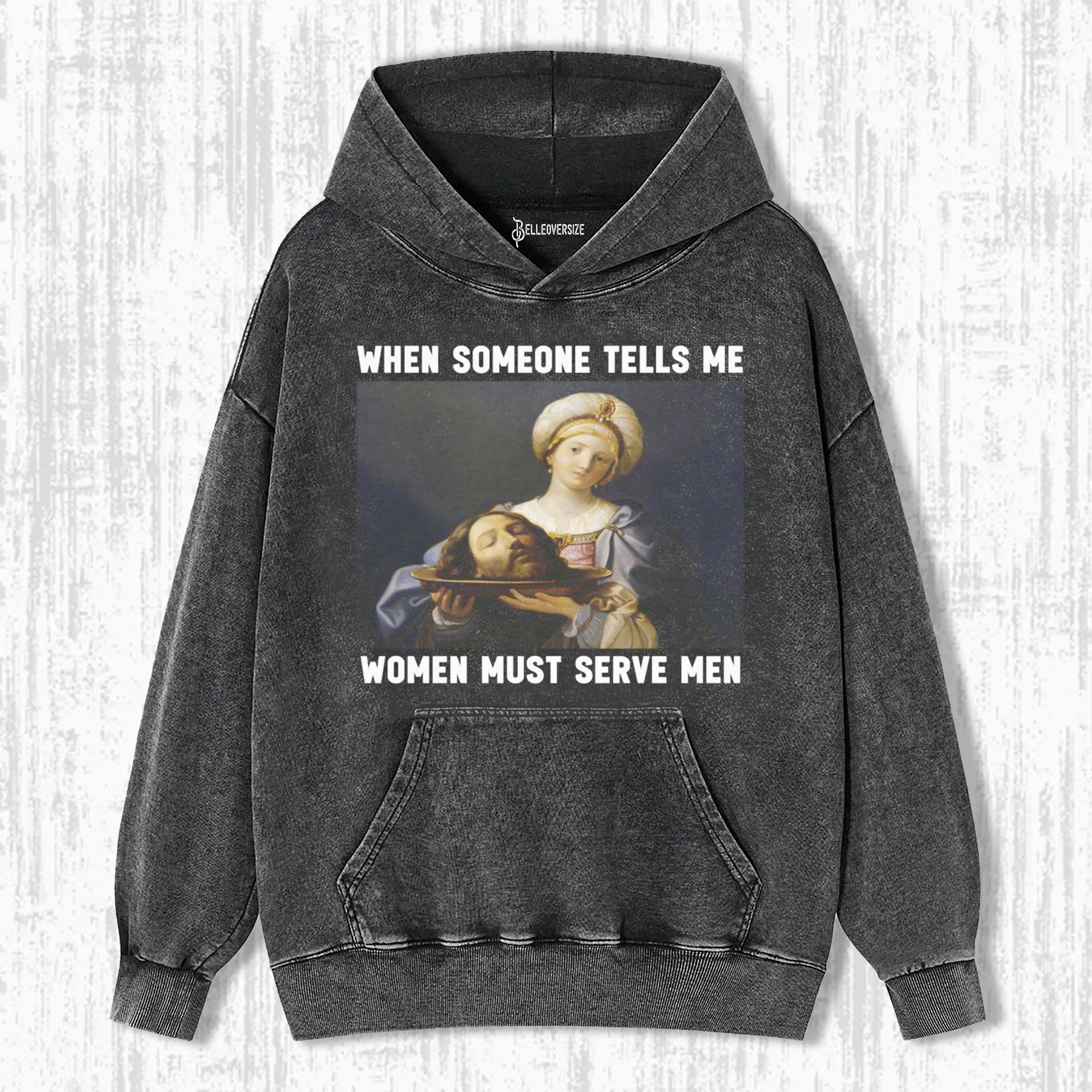WOMEN SHOULD SERVE MEN  HOODIE