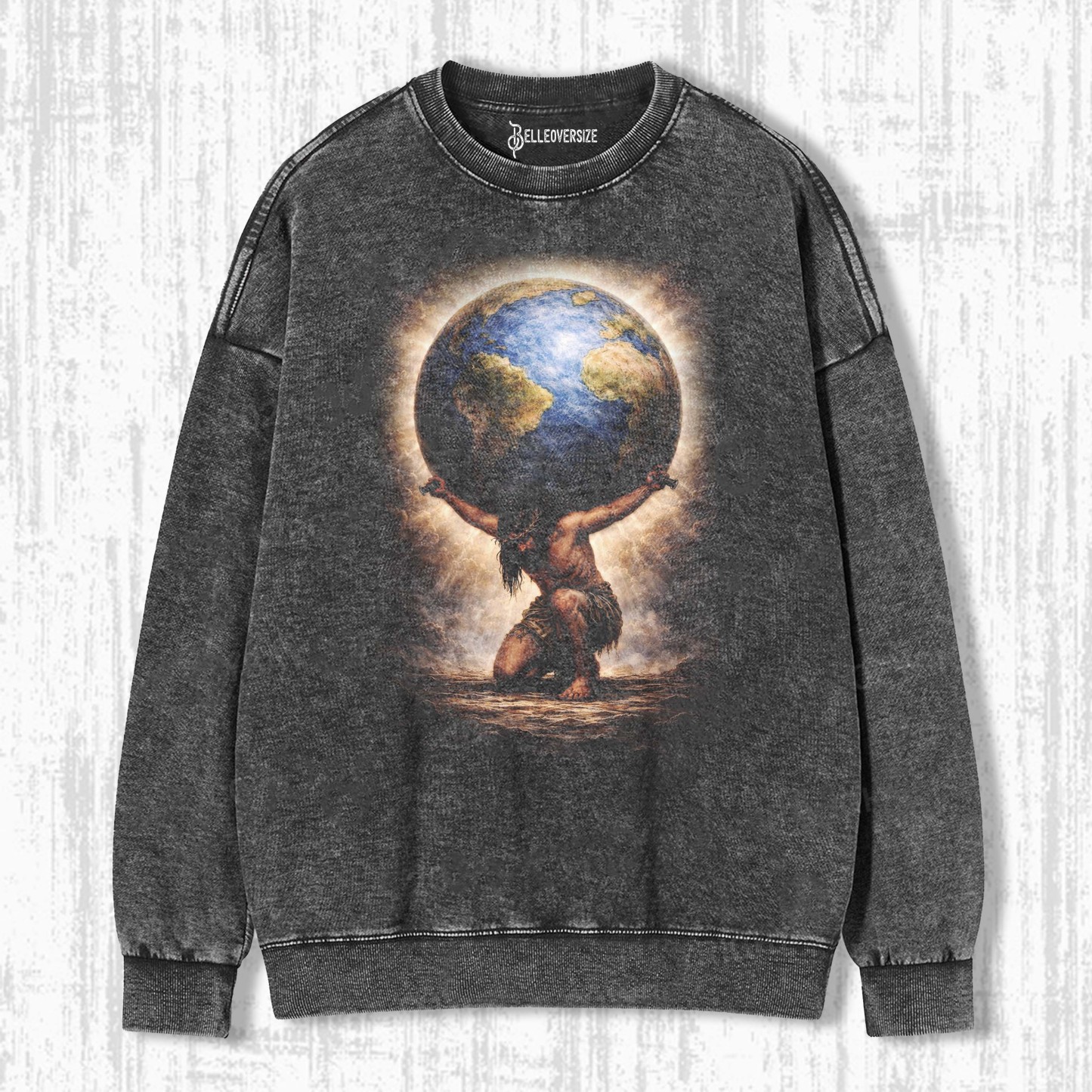 WORLD ON MY SHOULDERS SWEATSHIRTS