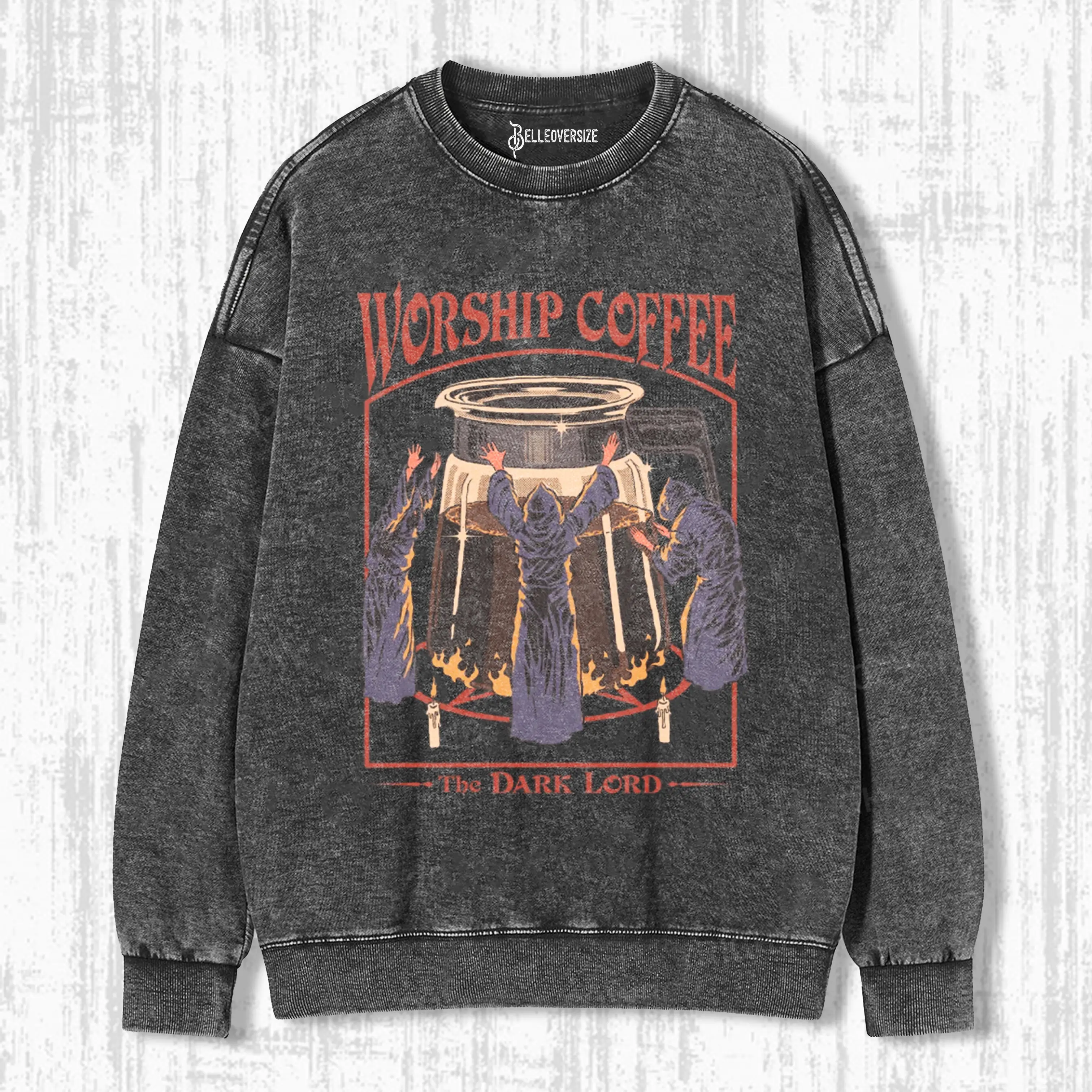 WORSHIP COFFEE  SWEATSHIRTS