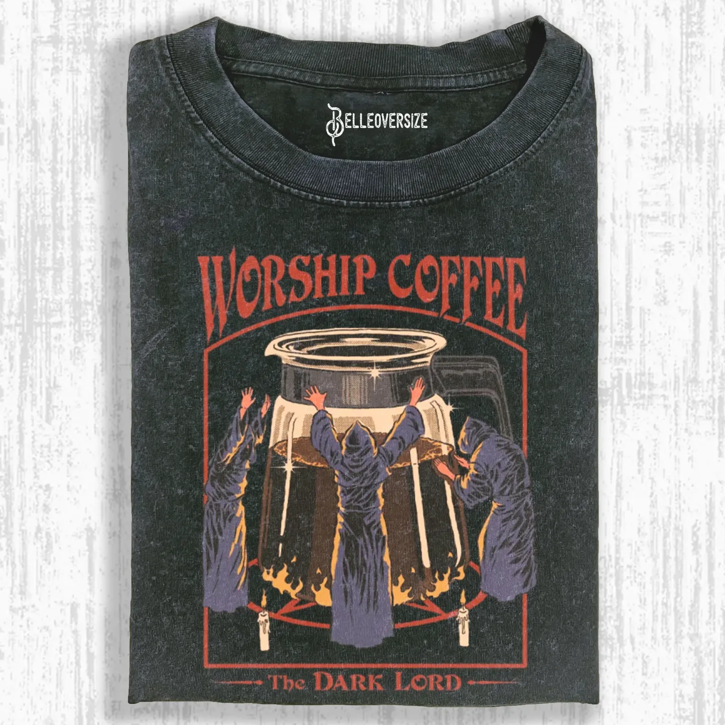 WORSHIP COFFEE T-SHIRT