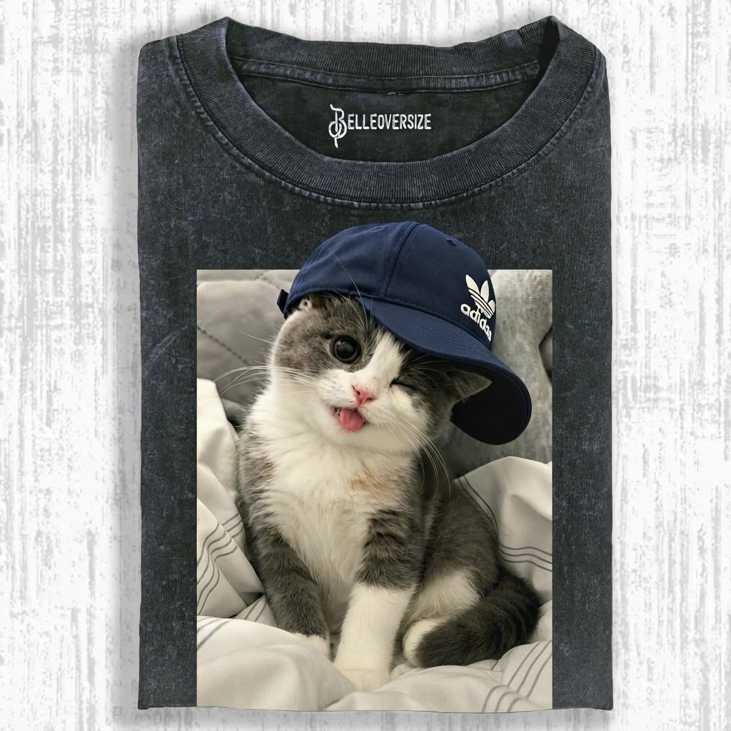 WACKY CAT T-SHIRT