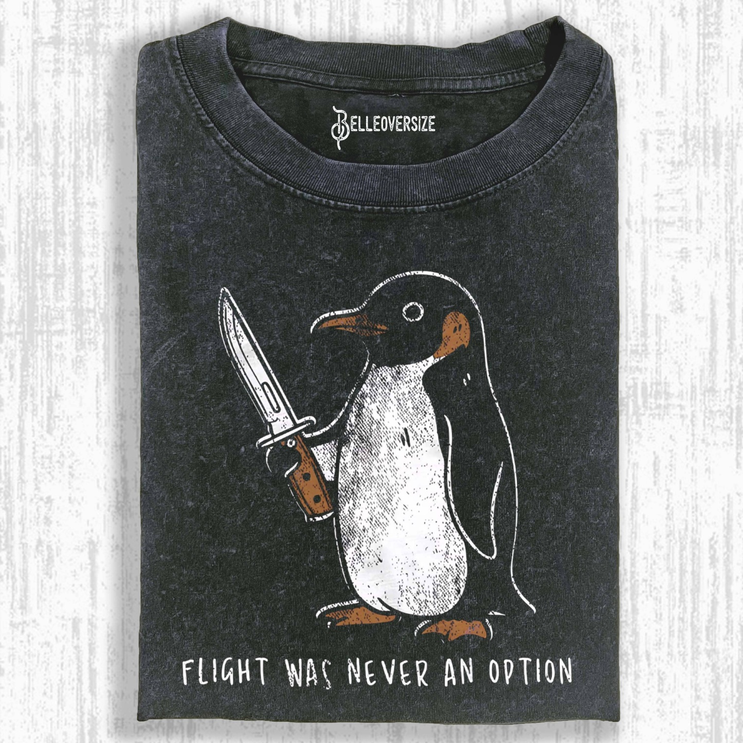 FLIGHT WAS NEVER AN OPTION T-SHIRT