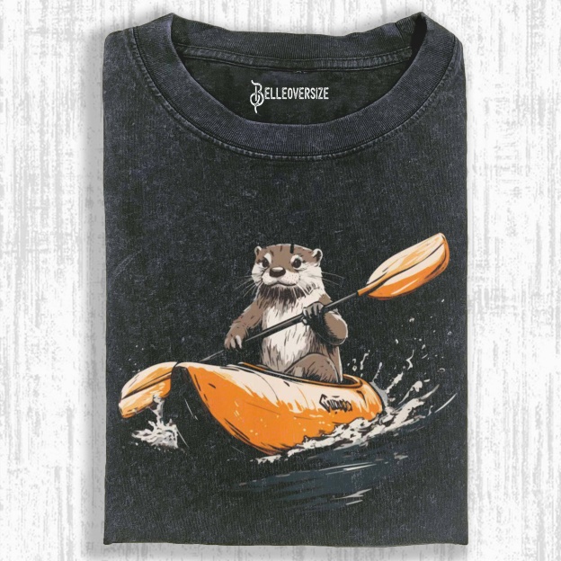 KAYAKING OTTER T-SHIRT