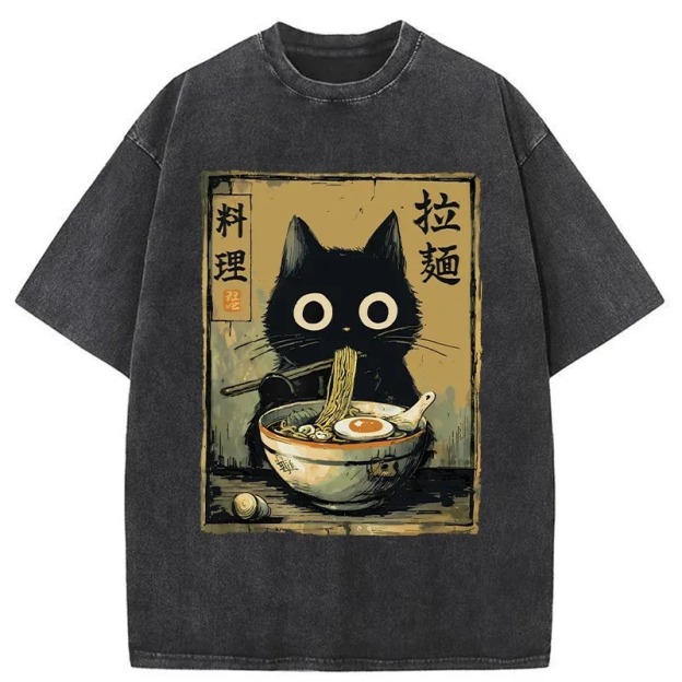 Ramen Cat T-shirt