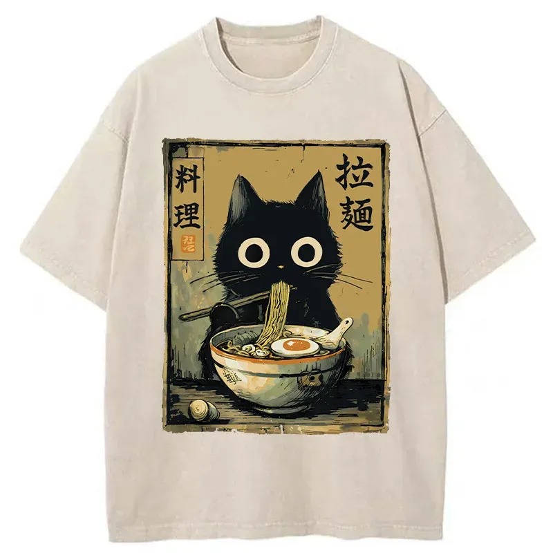Ramen Cat T-shirt