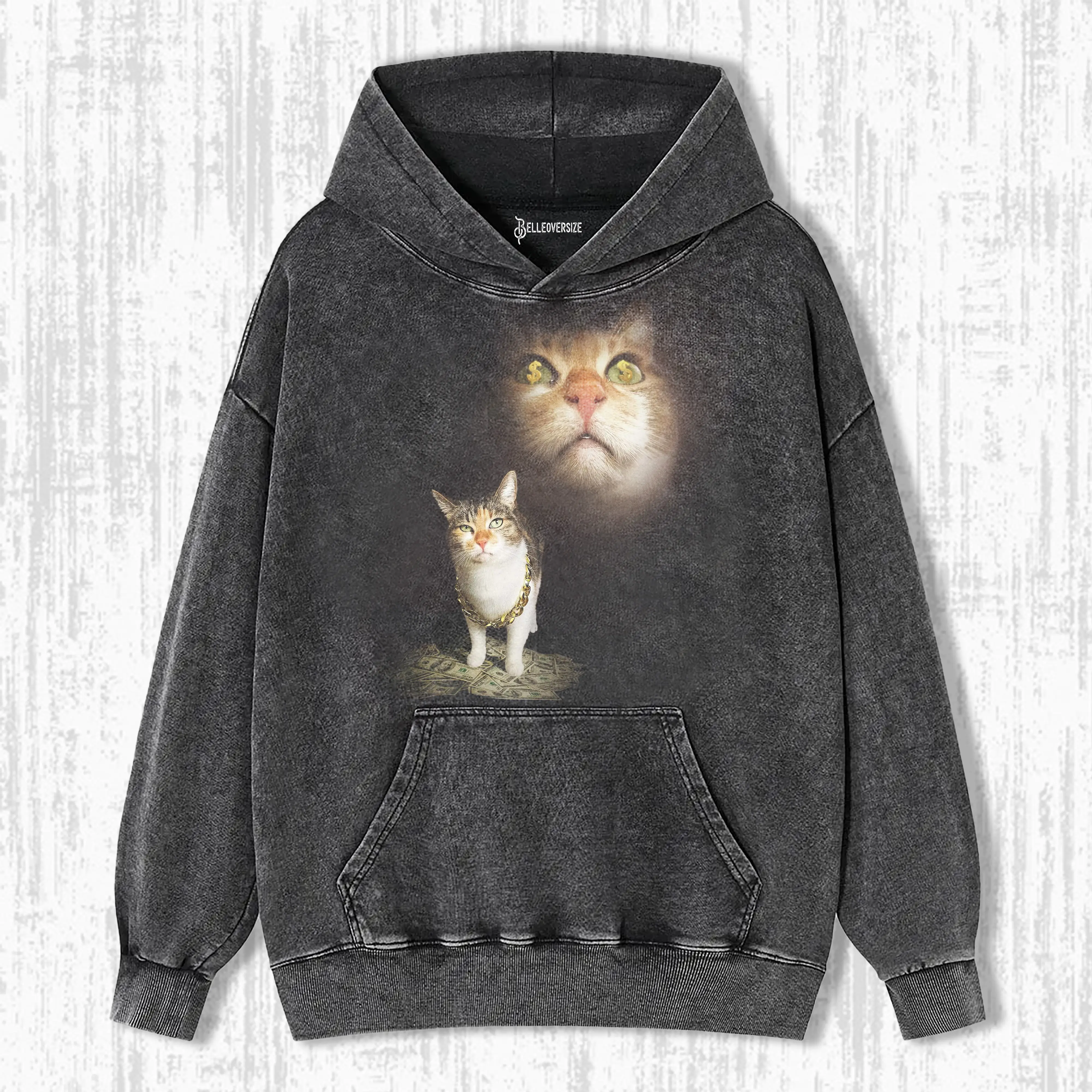 rich kitten. HOODIE