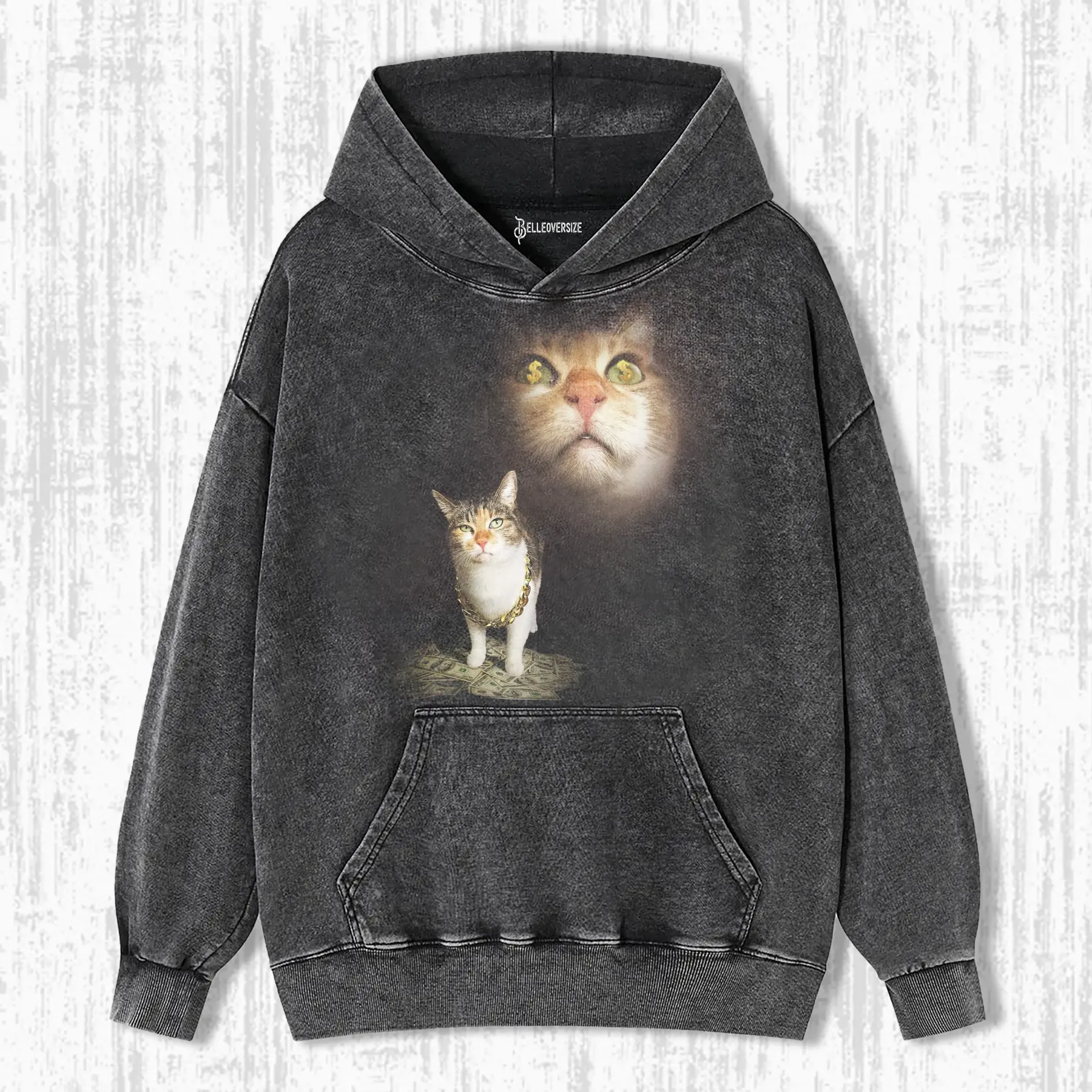 rich kitten. HOODIE