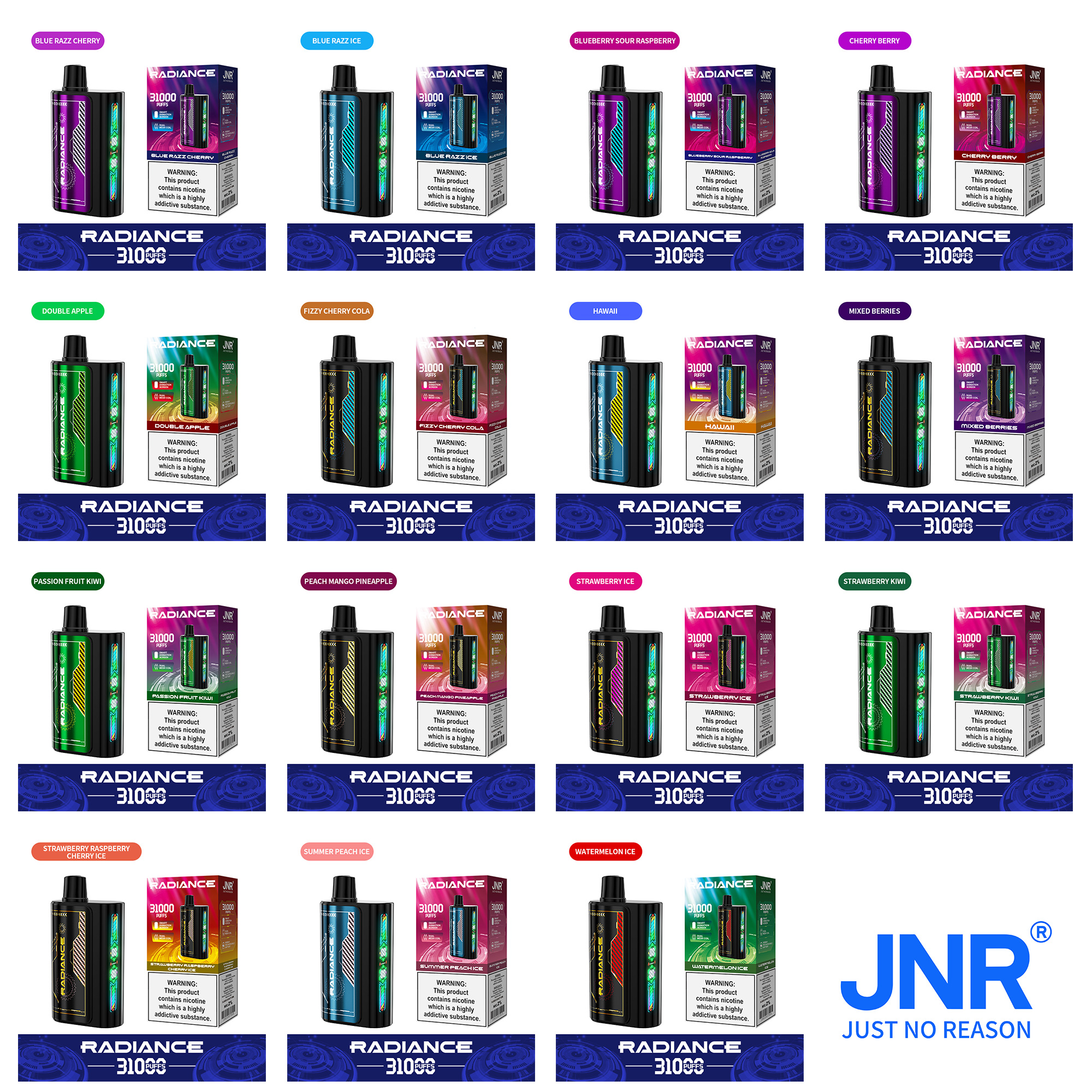 [Europe-DE01] JNR Radiance 31000 Kit 28ml