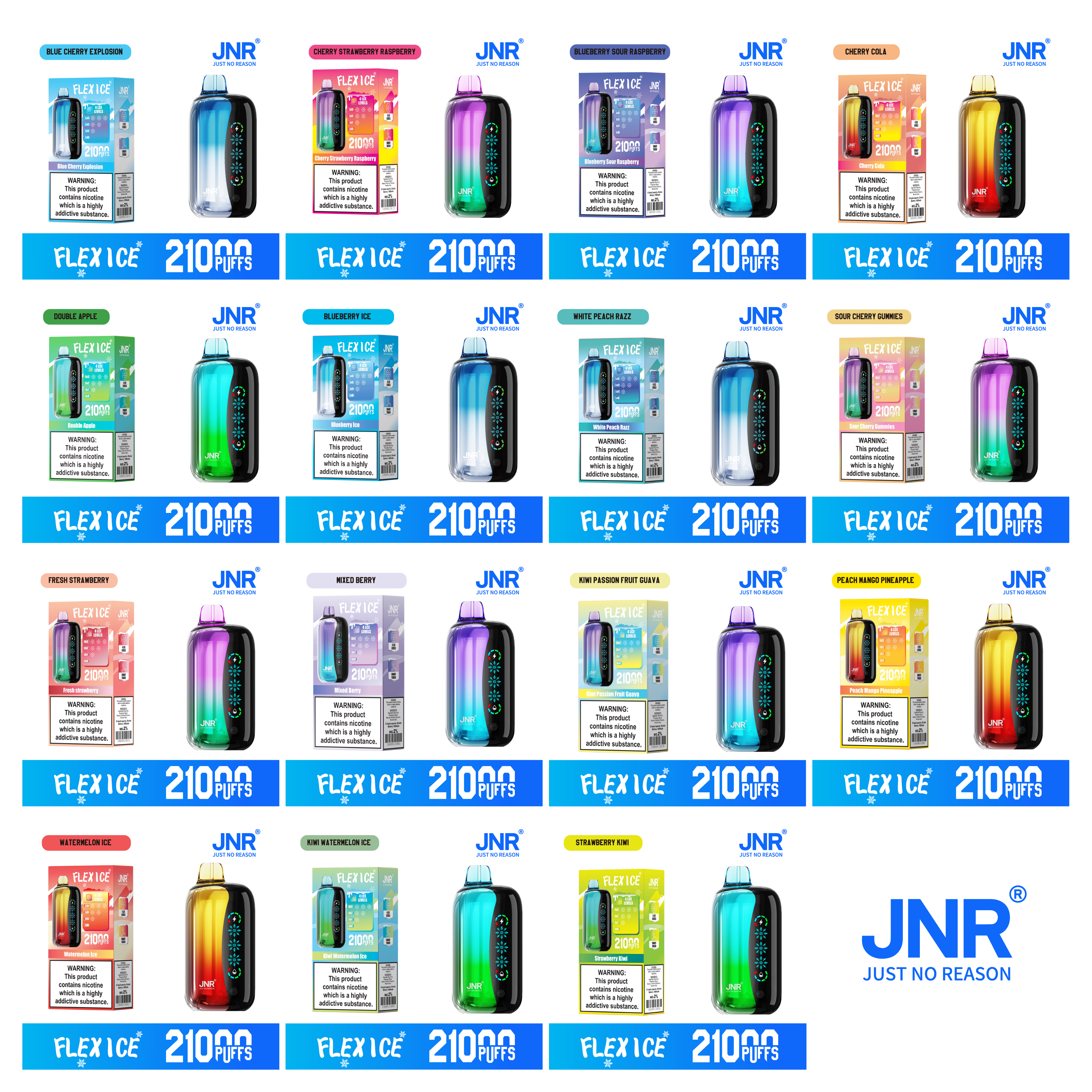 [Europe-DE01] JNR Flex Ice 21000 Kit 26ml