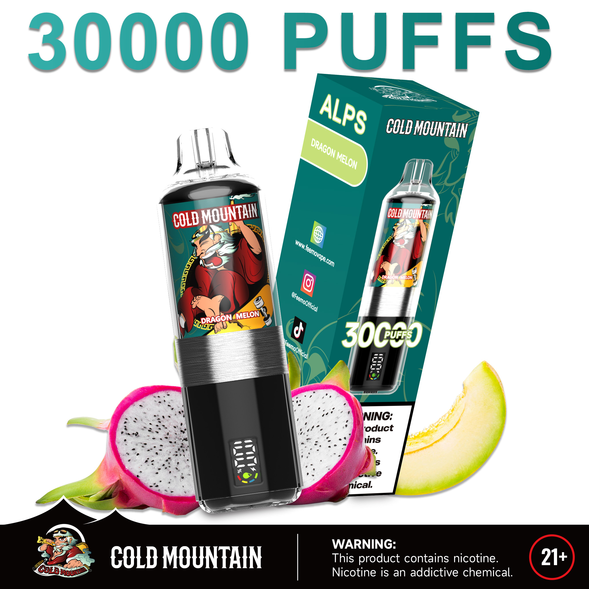 [Europe-PL01] Cold Mountain ALPS Kit Shisha Big Cloud 35ml