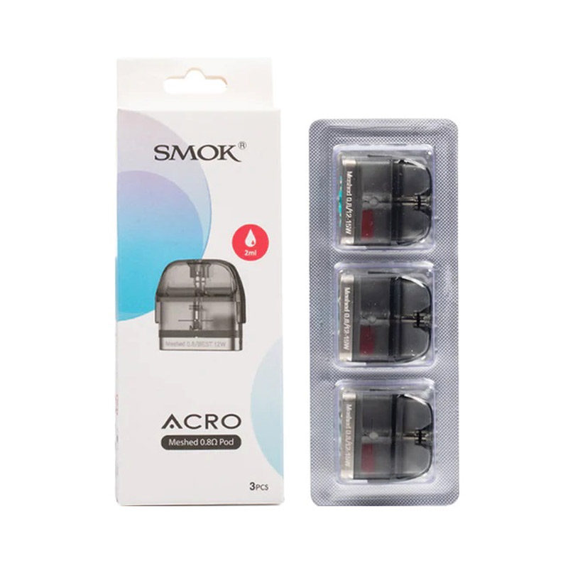 [Global-CN02] SMOK Acro Pod Cartuccia 2ml (3 pezzi/confezione)-CigBest IT
