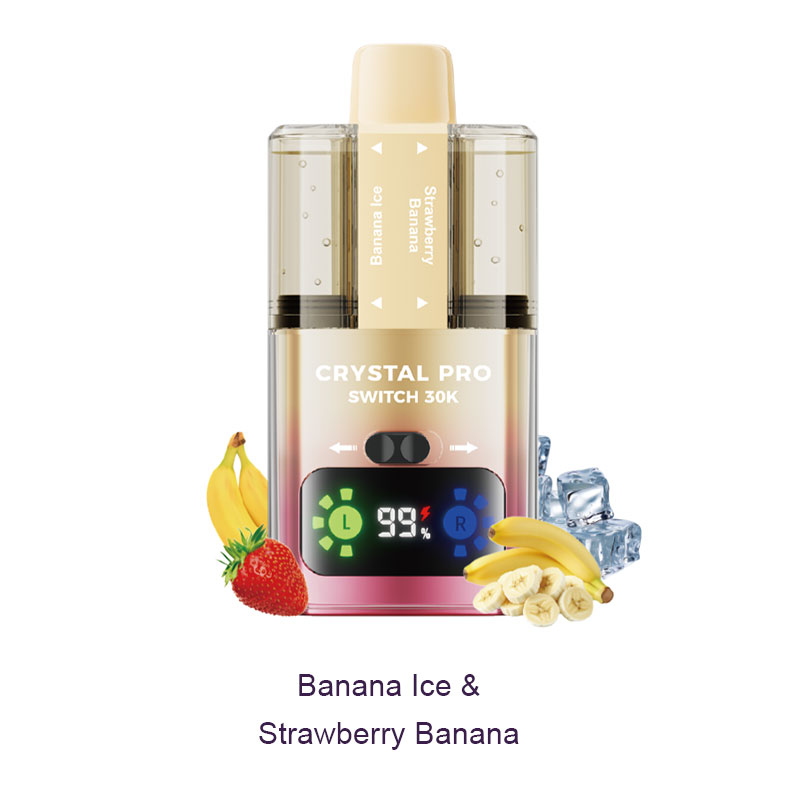 [Global-CN03] SUONON & Crystal Pro Switch 30K Dual Flavours Disposable Vape Kit 850mAh 22ml