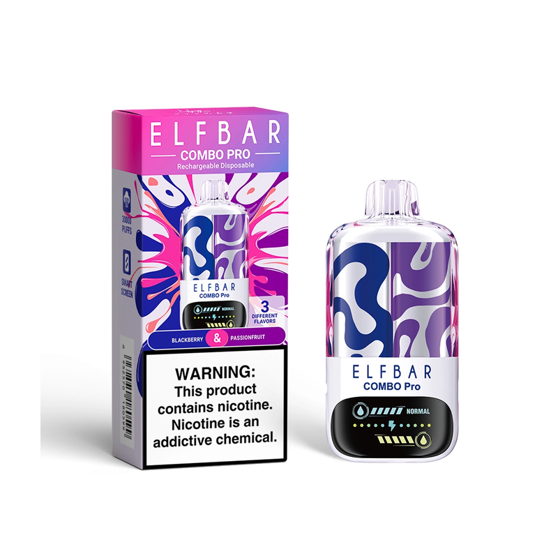 [Europe-PL01] Authentic ELFBAR COMBO Pro 30000 Kit 17ml 2 in 1