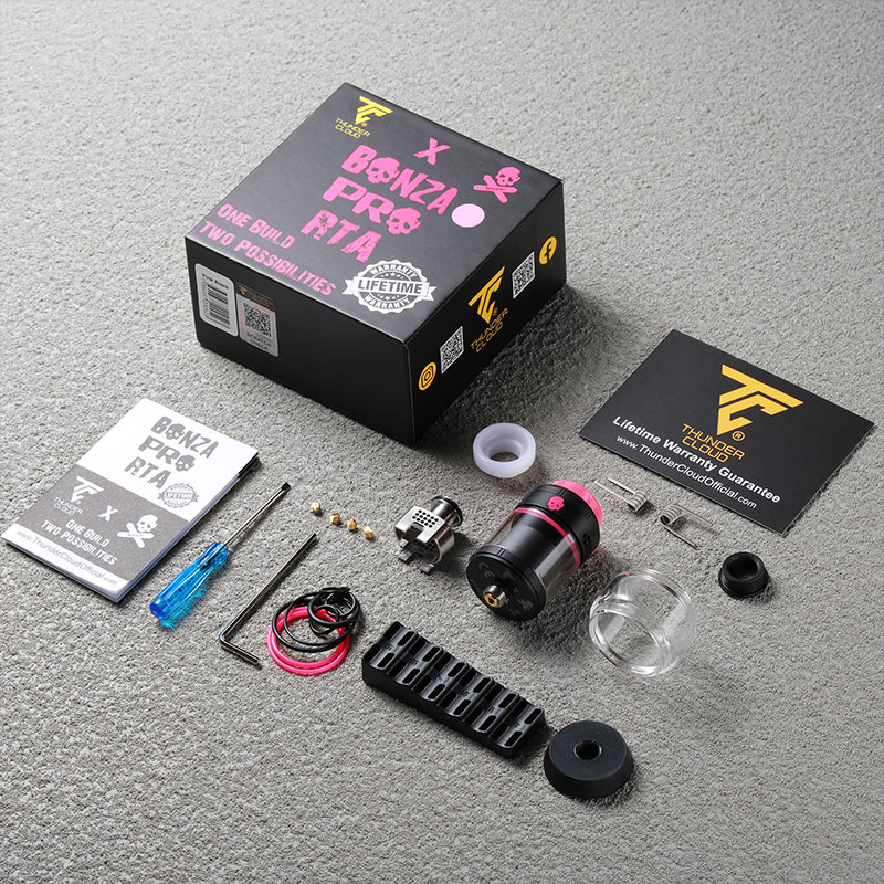 [Global-CN02][Pre-order] ThunderCloud x Vaping Bogan Bonza Pro RTA Tank 6ml